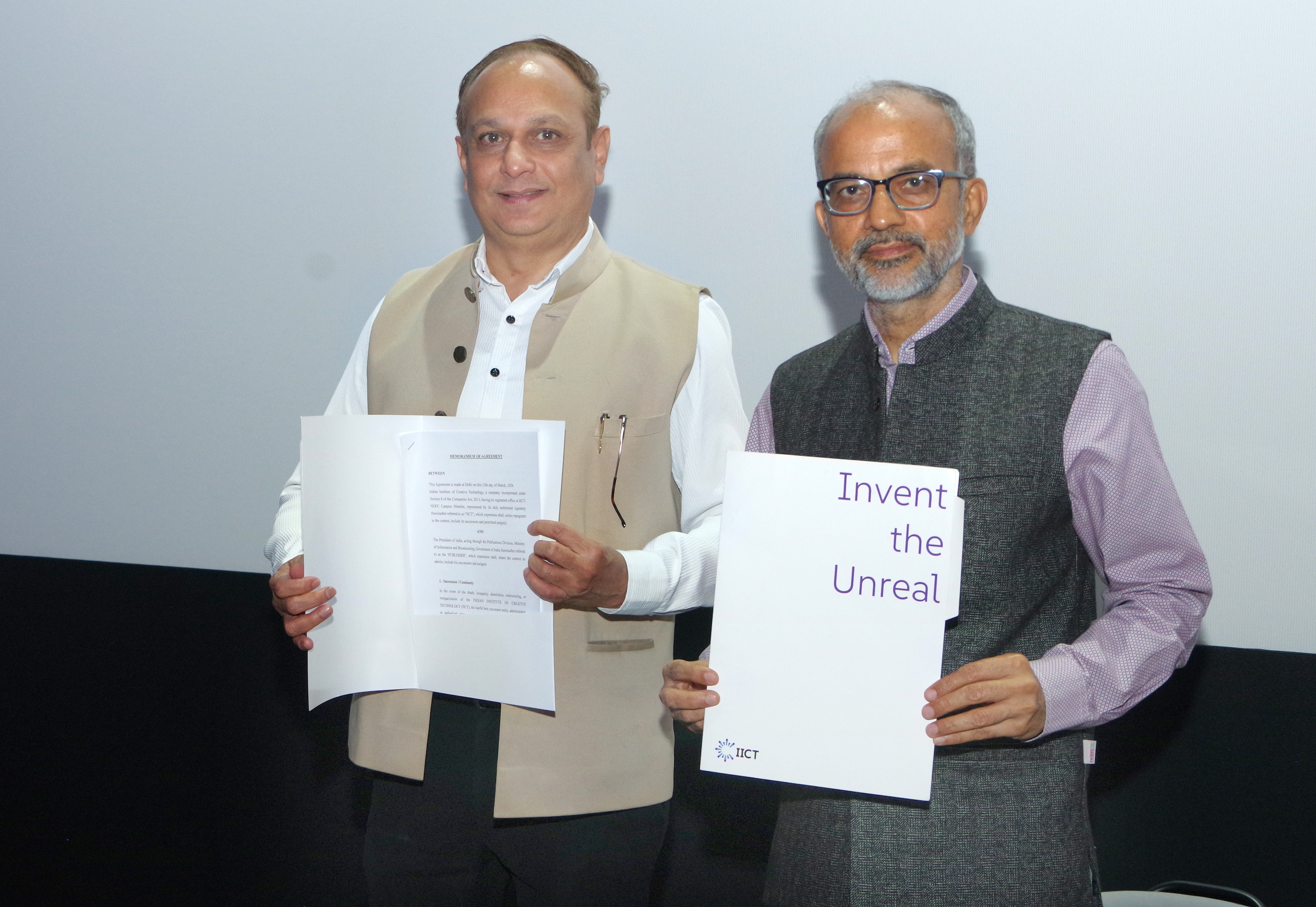 IICT Signs MoU with Publications Division; Launches Hindi Hum Dono: Dev Anand&ndash;Goldie Story