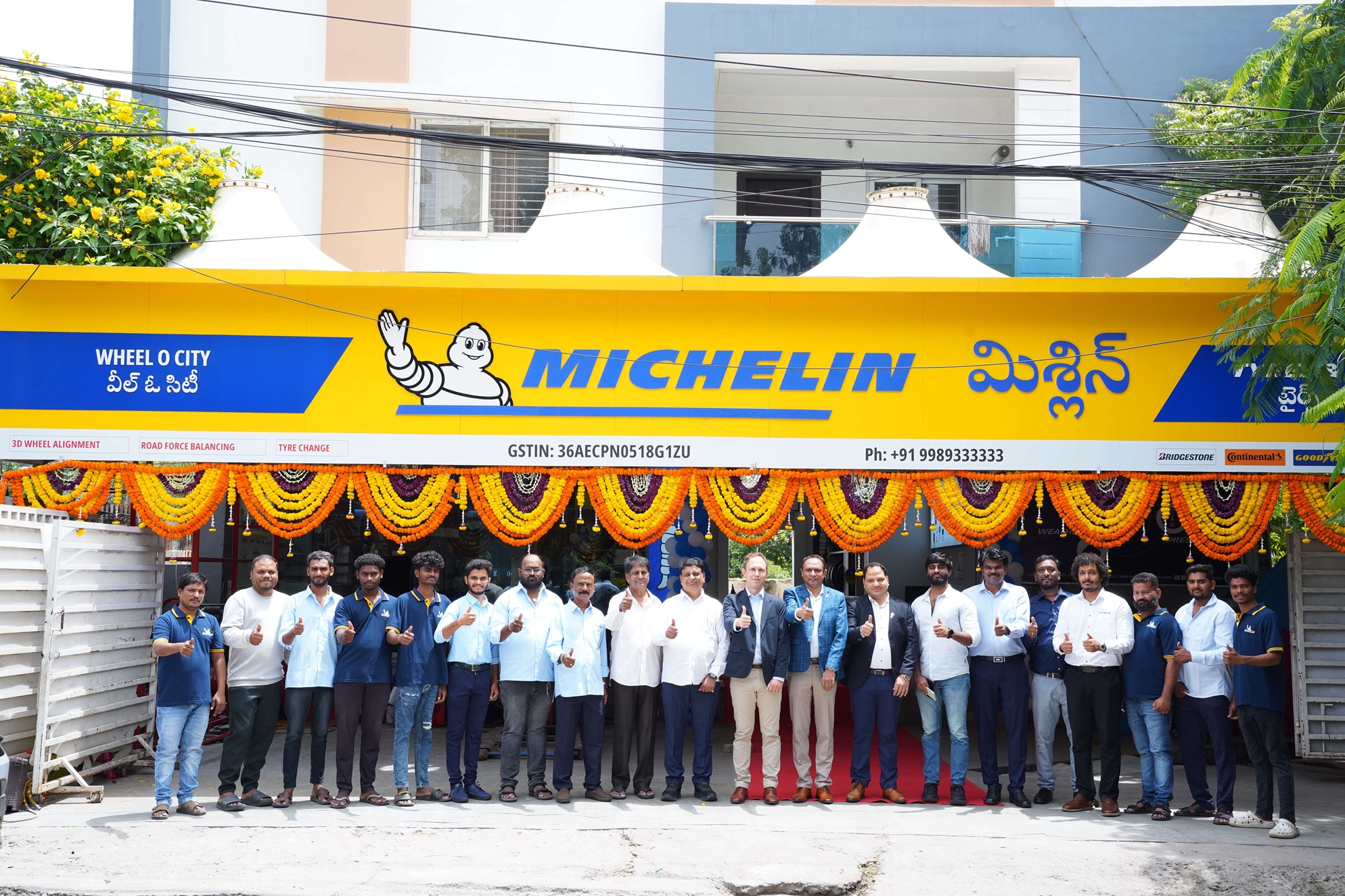 Michelin India Strengthens its Footprint in South India with Four New Michelin Tyres & Services Stores in Hyderabad