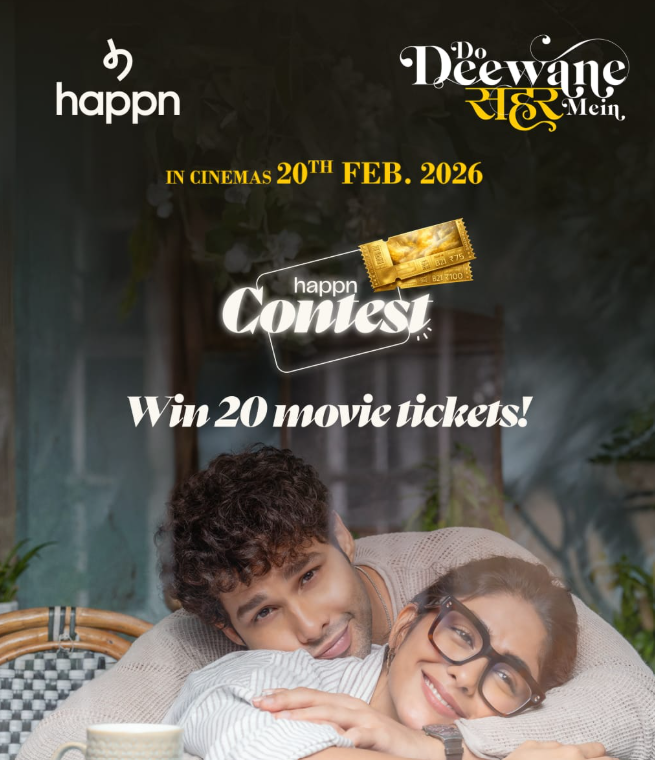happn partners with Zee Studios&rsquo; Do Deewane Seher Mein to celebrate modern romance in India