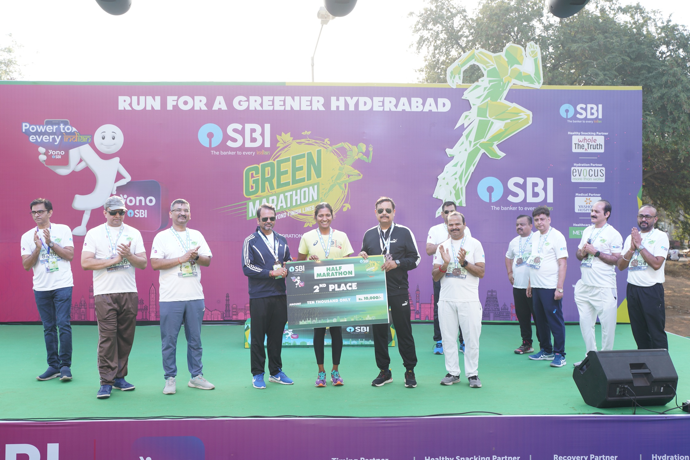 ​Hyderabad Runs for a Greener Tomorrow at SBI Green Marathon Season 6 &mdash; Where Fitness Meets Sustainability