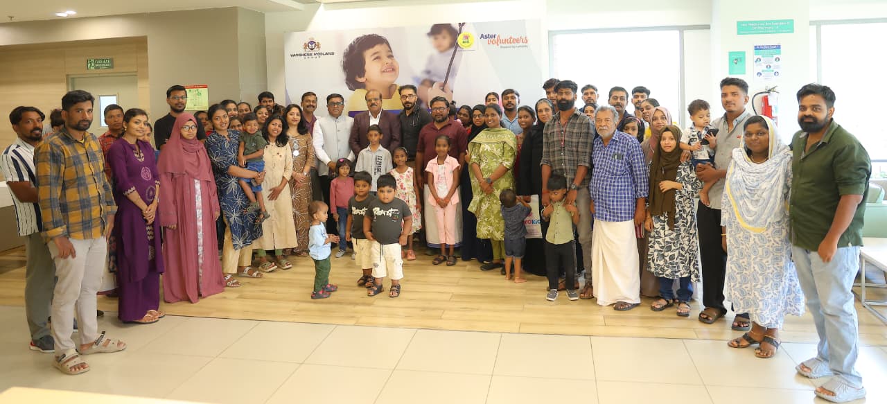 Aster Volunteers and Varghese Moolan Foundation Launch 5th Phase of &lsquo;Spandanam&rsquo; Providing Free Heart Surgeries and treatments to 23 Underprivileged Children