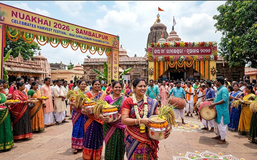 Nuakhai 2026: Western Odisha celebrates harvest festival as Sambalpur gears up for Maa Samaleswari's Nabanna ritual