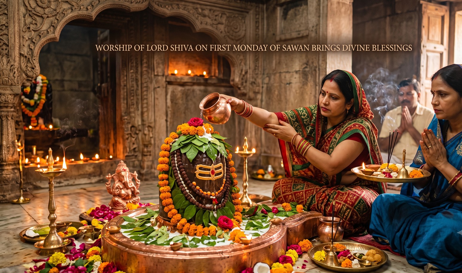 Worship of Lord Shiva on First Monday of Sawan Brings Divine Blessings