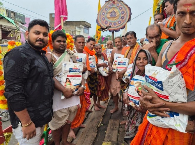 Kewlani Group honoured to serve the Sacred Jagannath Rath Yatra 2026 with essential food supplies