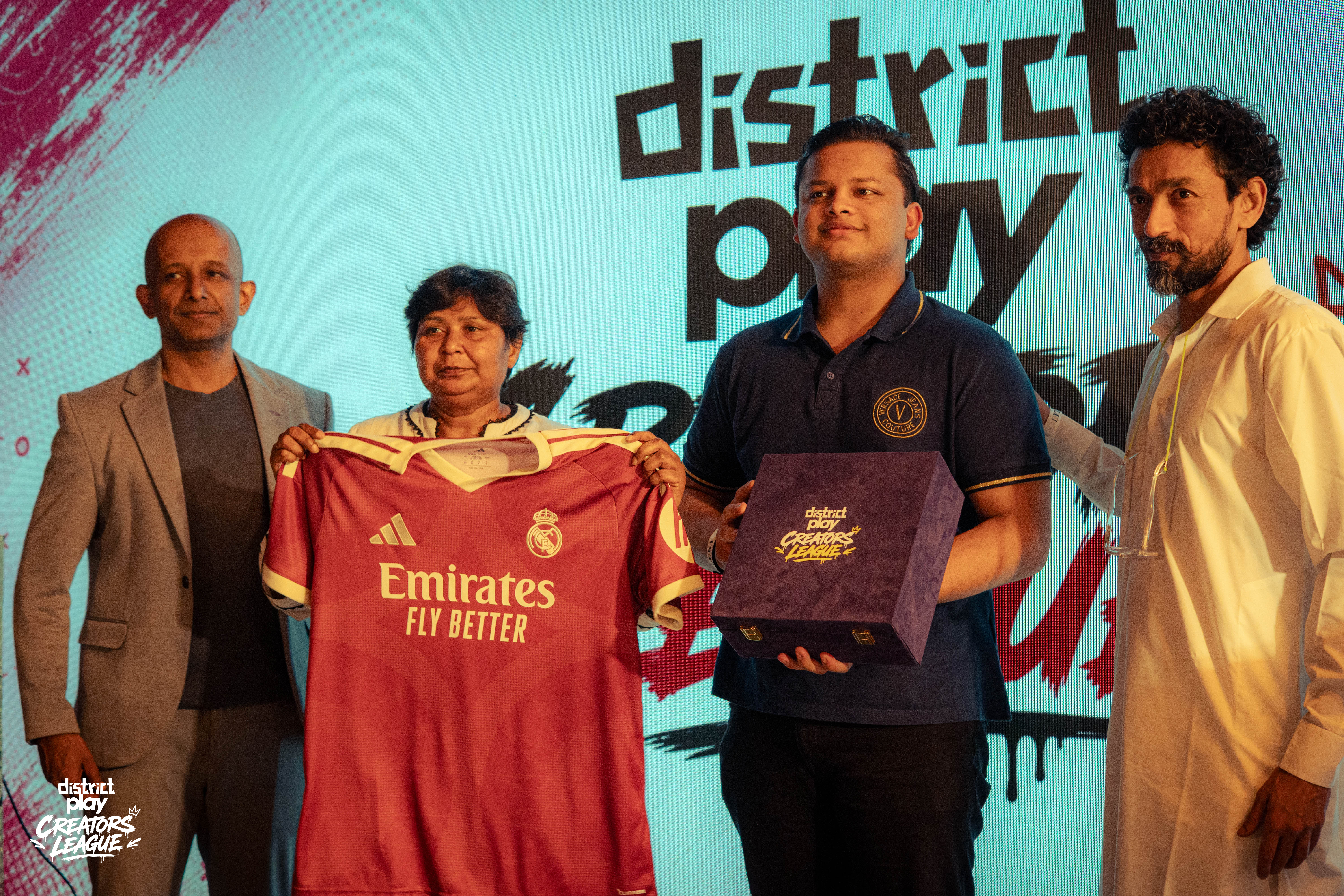 and Photo of District Play Creators League