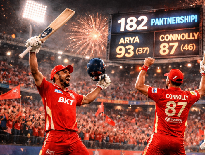 KKR Secure First Win as PBKS Continue Dominant Run in IPL 2026