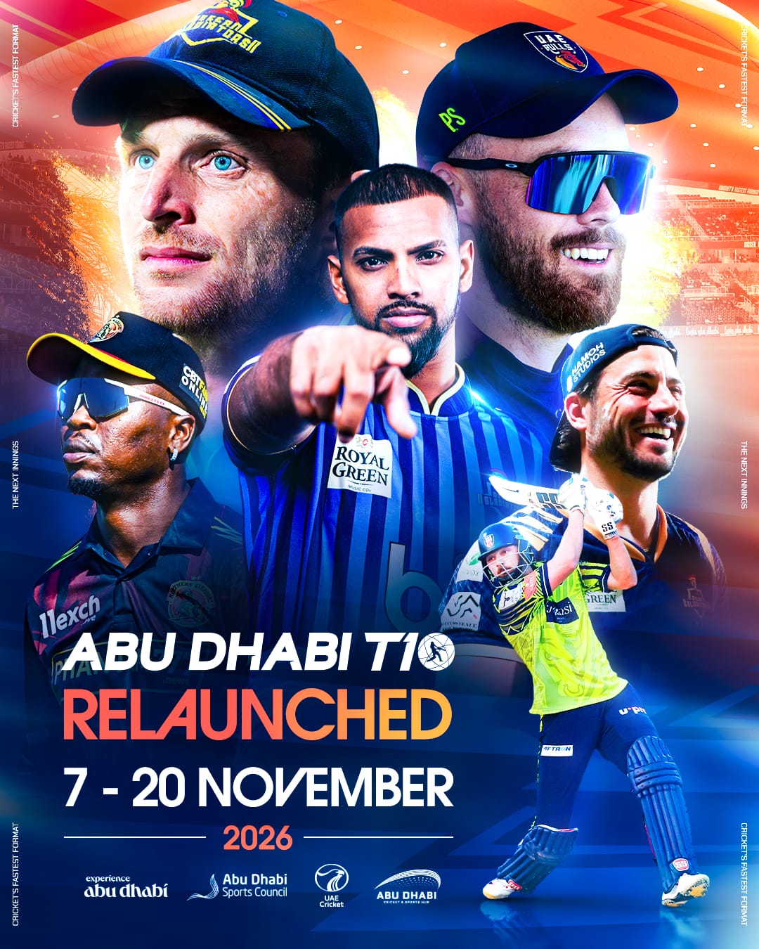 Abu Dhabi Cricket & Sports Hub Signals Global Ambition For Abu Dhabi T10 Under Abu Dhabi Ownership