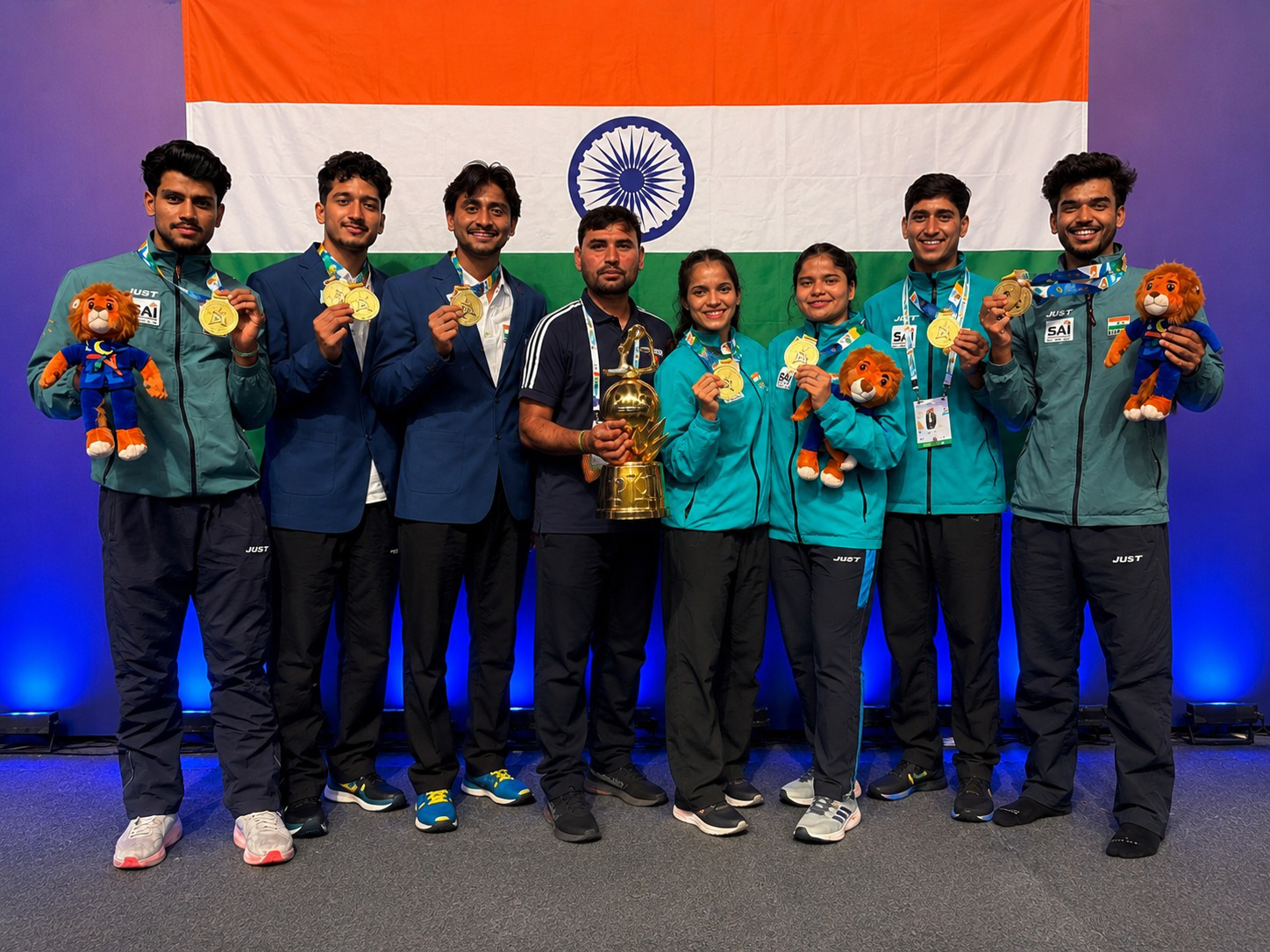 LPU Emerged as Highest Gold Winning Contingent at Inaugural World Yogasana Championship with 12 Gold Medal