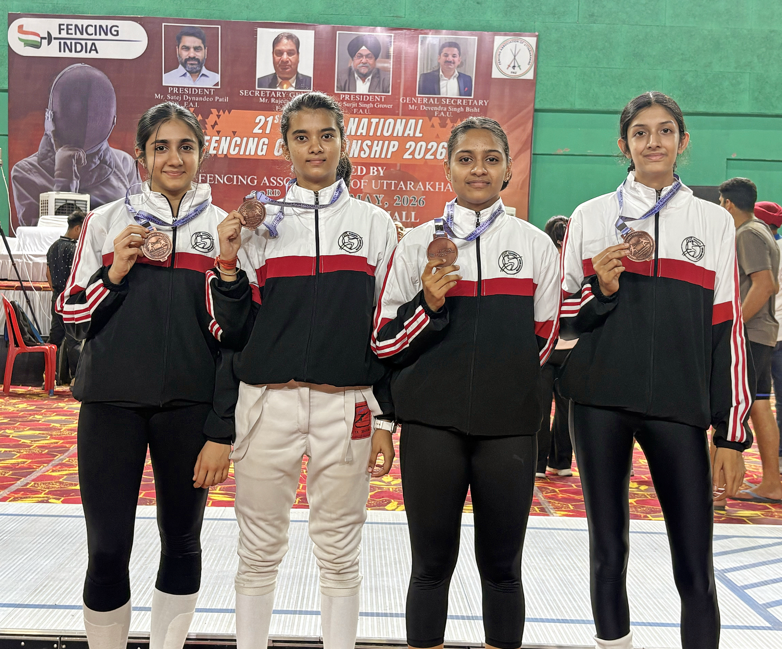 Maharashtra U-17 Fencing Team Clinches Bronze at National Championship