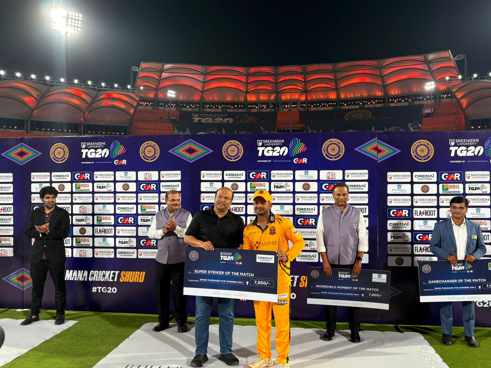 CREDAI Hyderabad Partners with TG20 Cricket League to Promote Sports and Nurture Young Talent