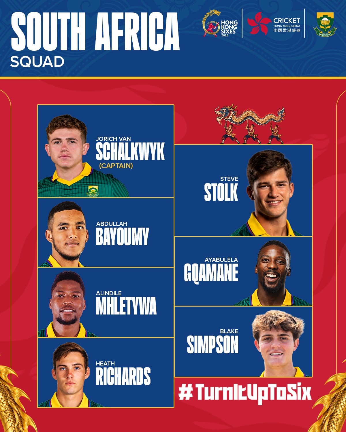 South Africa Return To Hong Kong Sixes 2026 With A Power-Packed Squad