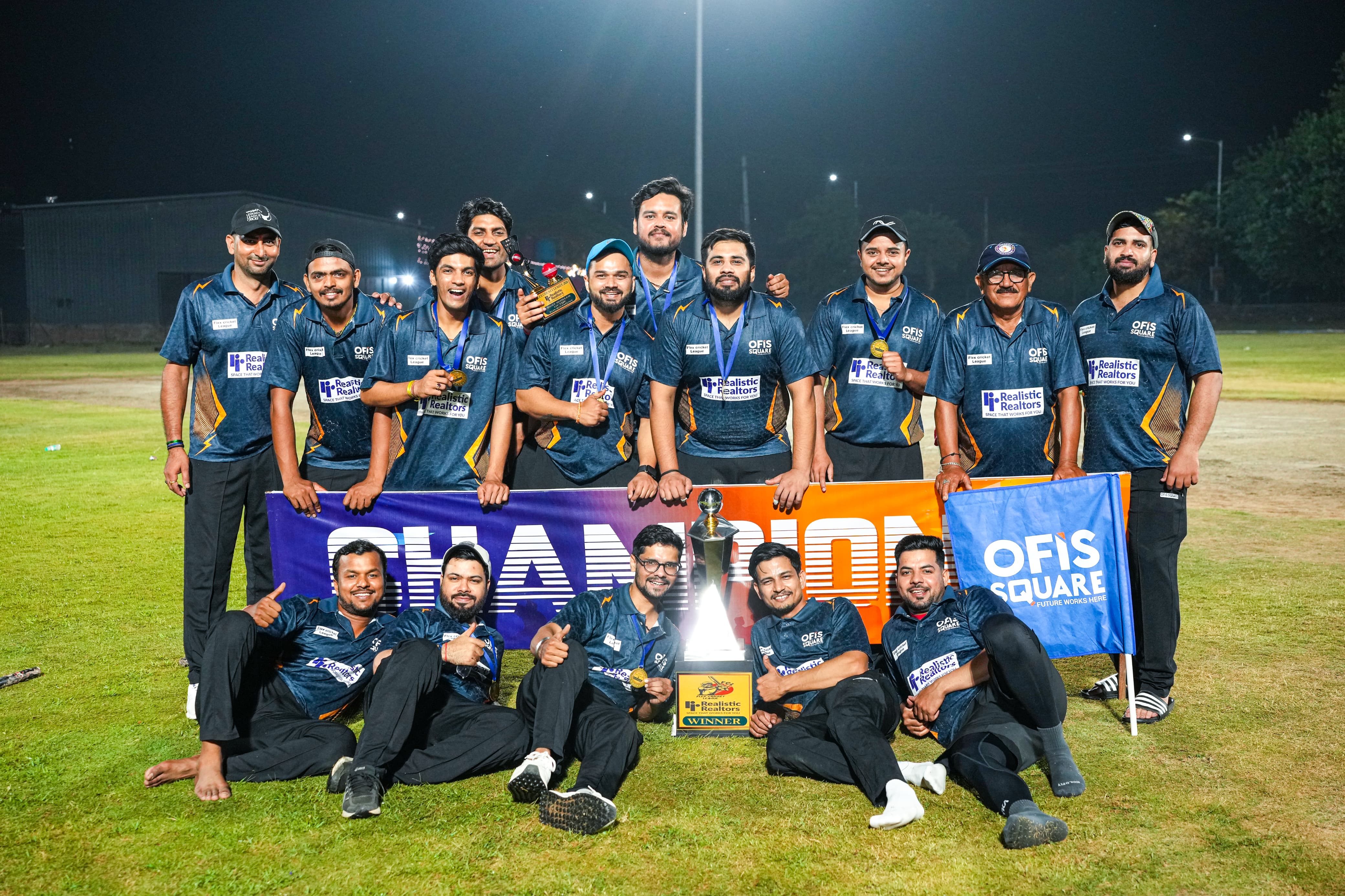Ofis Square&rsquo;s Ofis Squad Clinches Flex Cricket League 2026 Title