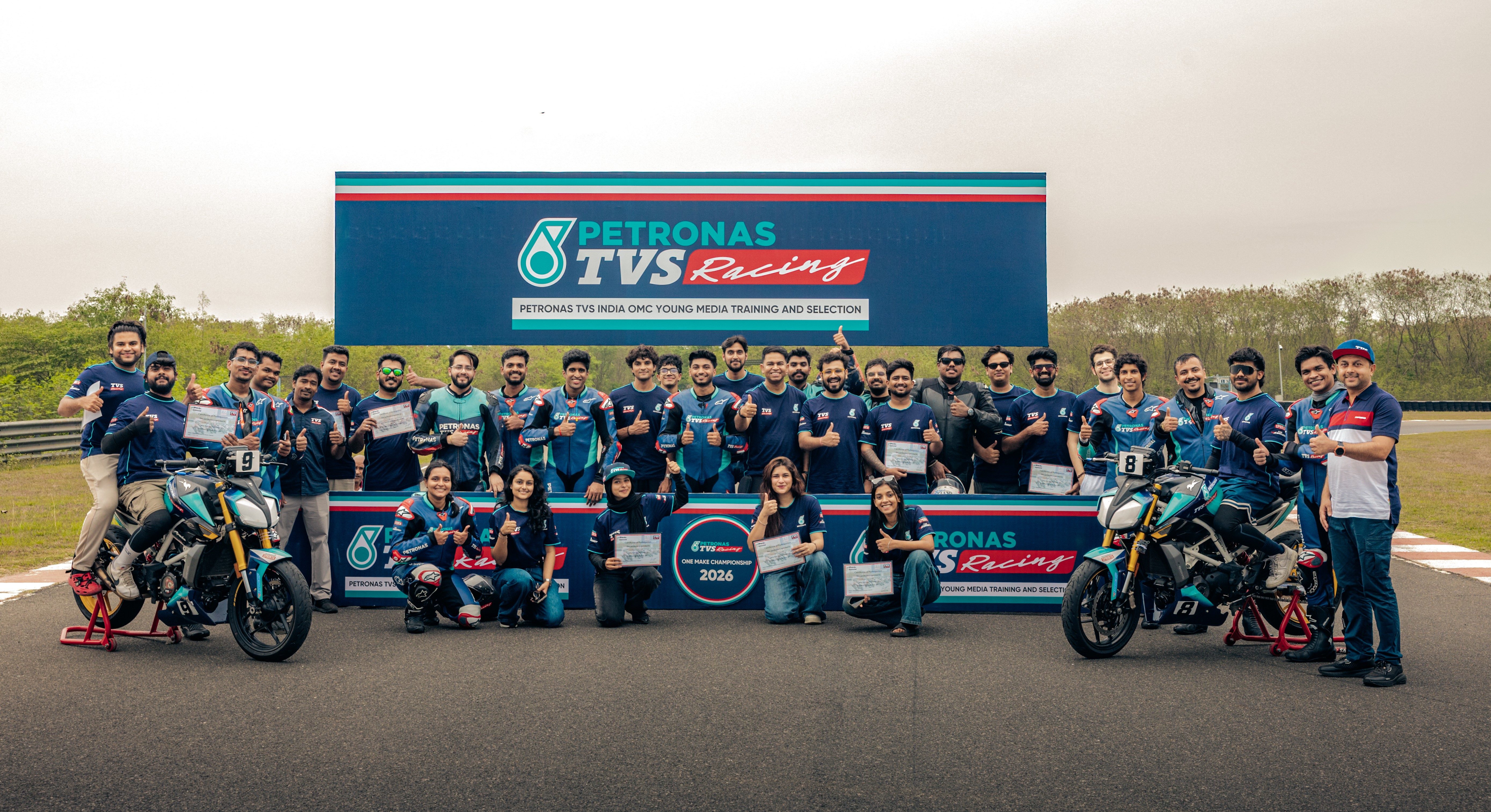 TVS RACING SUCCESSFULLY CONCLUDES NATIONWIDE TRAINING & SELECTION PROGRAM FOR TVS INDIA OMC 2026