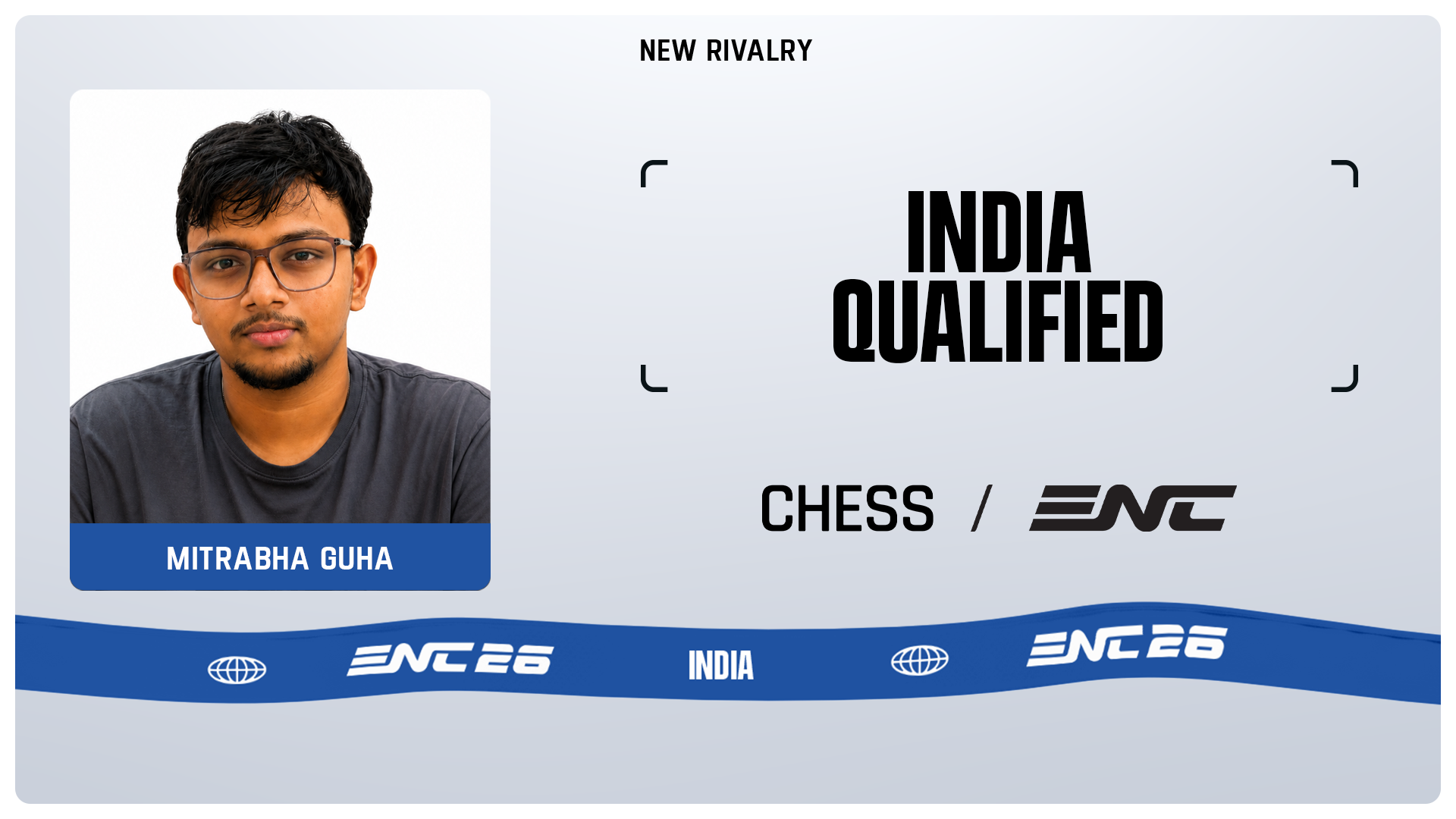 Grandmaster Mitrabha Guha tops regional qualifier to join India&rsquo;s Chess contingent for Esports Nations Cup 2026