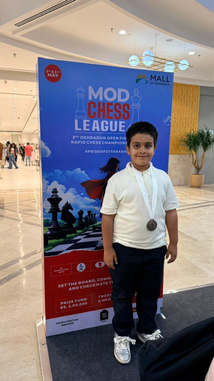 Young Mind, Grand Moves: Agrim Sharma Shines at the National Under-9 Chess Championship 2026