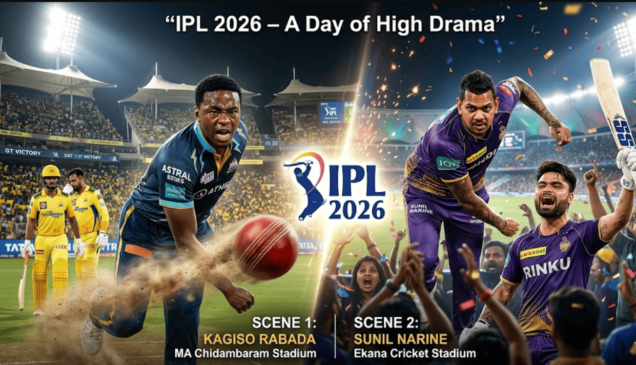IPL 2026: Gujarat Titans Cruise Past CSK; KKR Win Super Over Thriller Against LSG