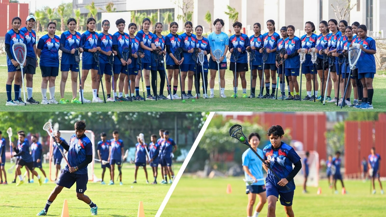 As Lacrosse Eyes Olympic Spotlight, India&rsquo;s National Teams Train at Galgotias University