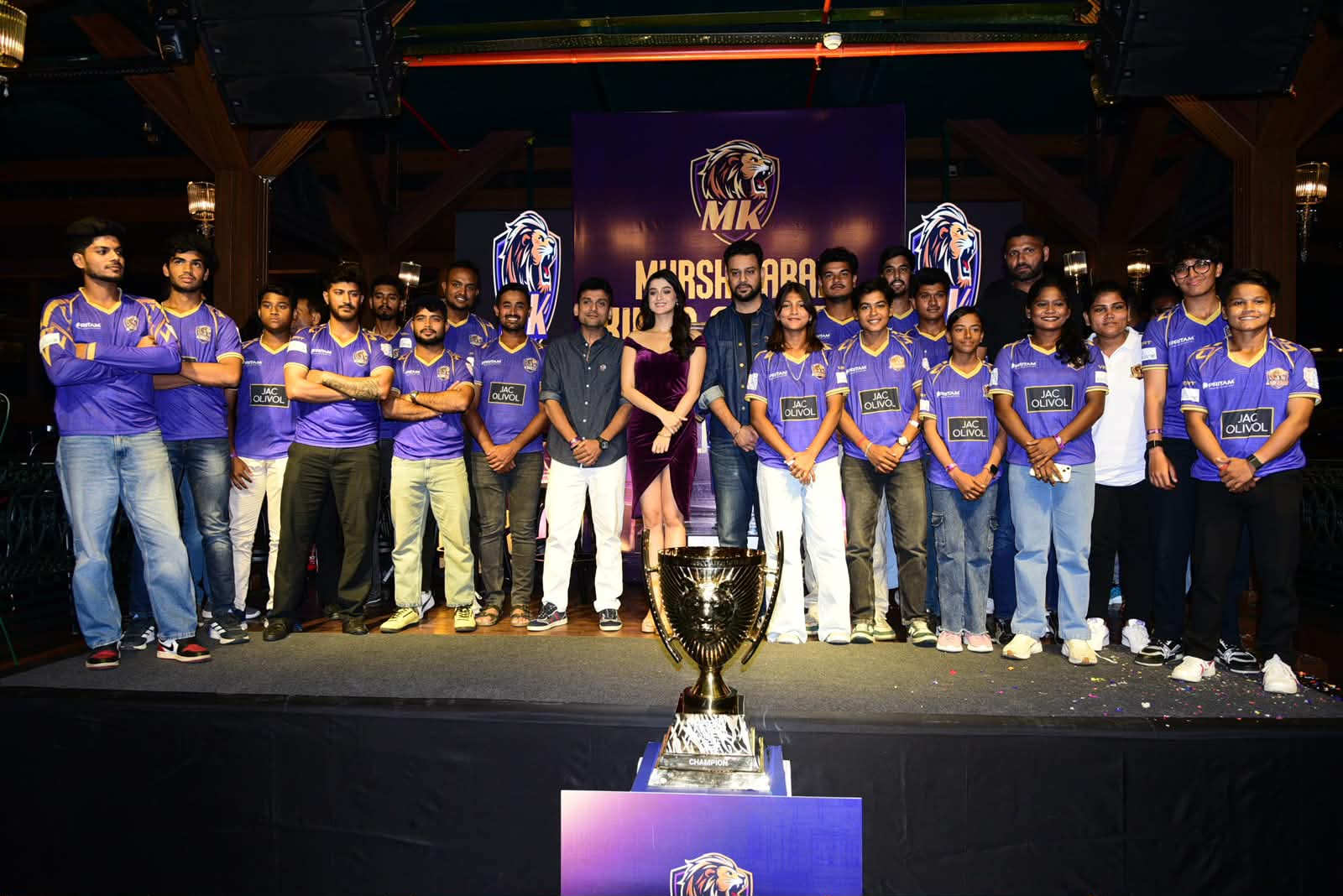 Murshidabad Kings & Kueens Unveil Official Jersey  Ahead of Bengal Pro T20 League Season 3