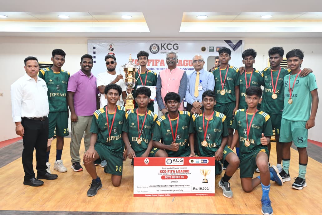 Beyond the FIFA World Cup: KCG Tech Brings School Football into the Spotlight with Landmark Championship