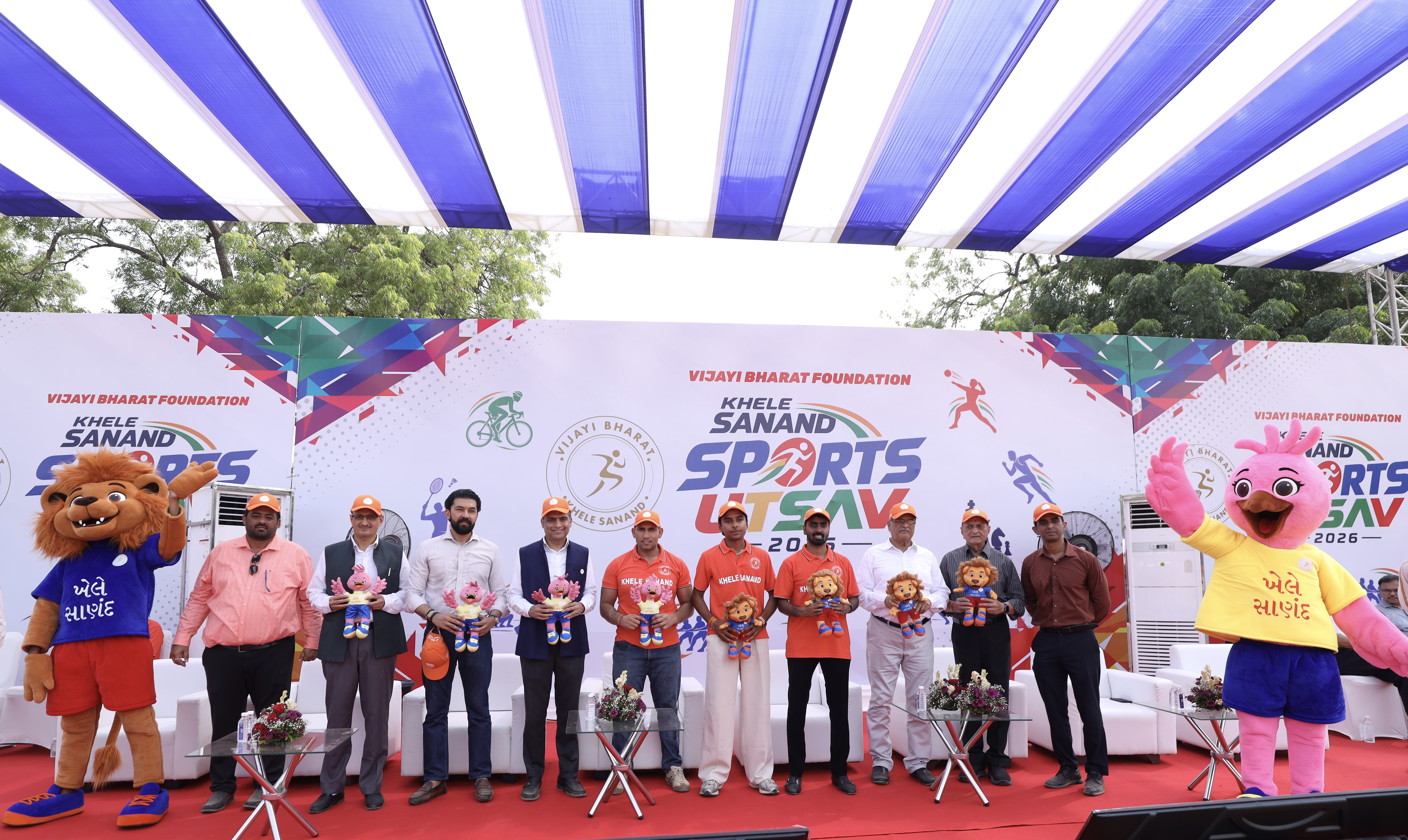 VBF concludes Khele Sanand Sports Utsav 2026, bringing 45,000+ young athletes together across 105 villages