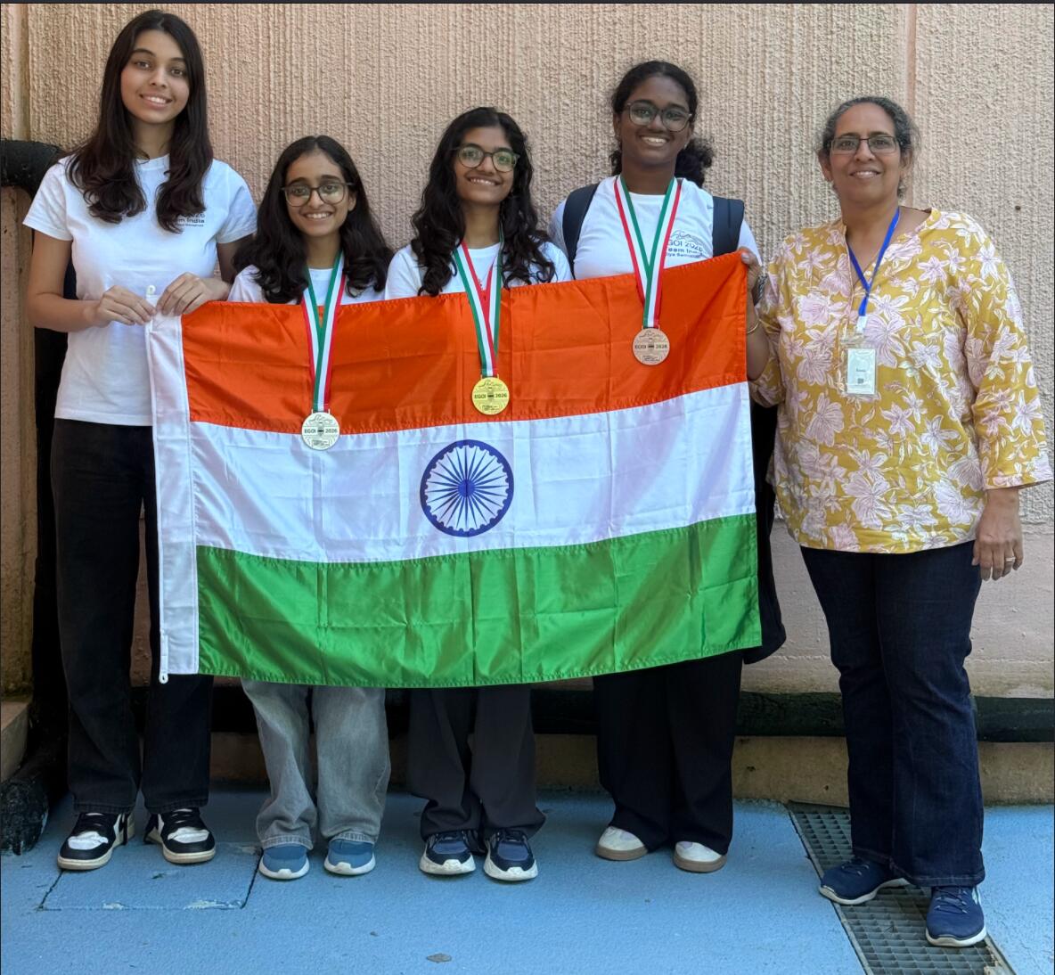 Sasken Technologies-Backed Team Clinches First-Ever Gold for India at European Girls Olympiad in Informatics 2026