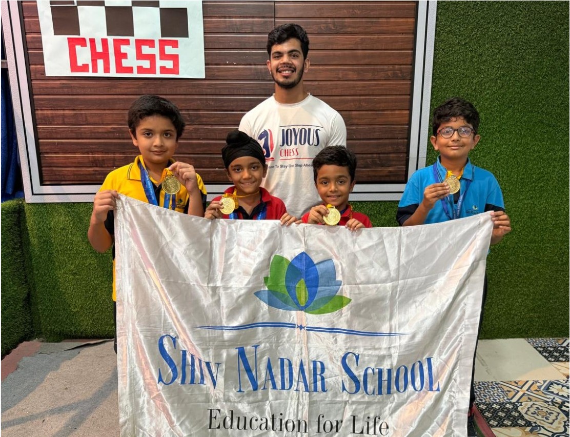Shiv Nadar School, Noida&rsquo;s Under-11 Boys Win CBSE North Zone Chess Championship