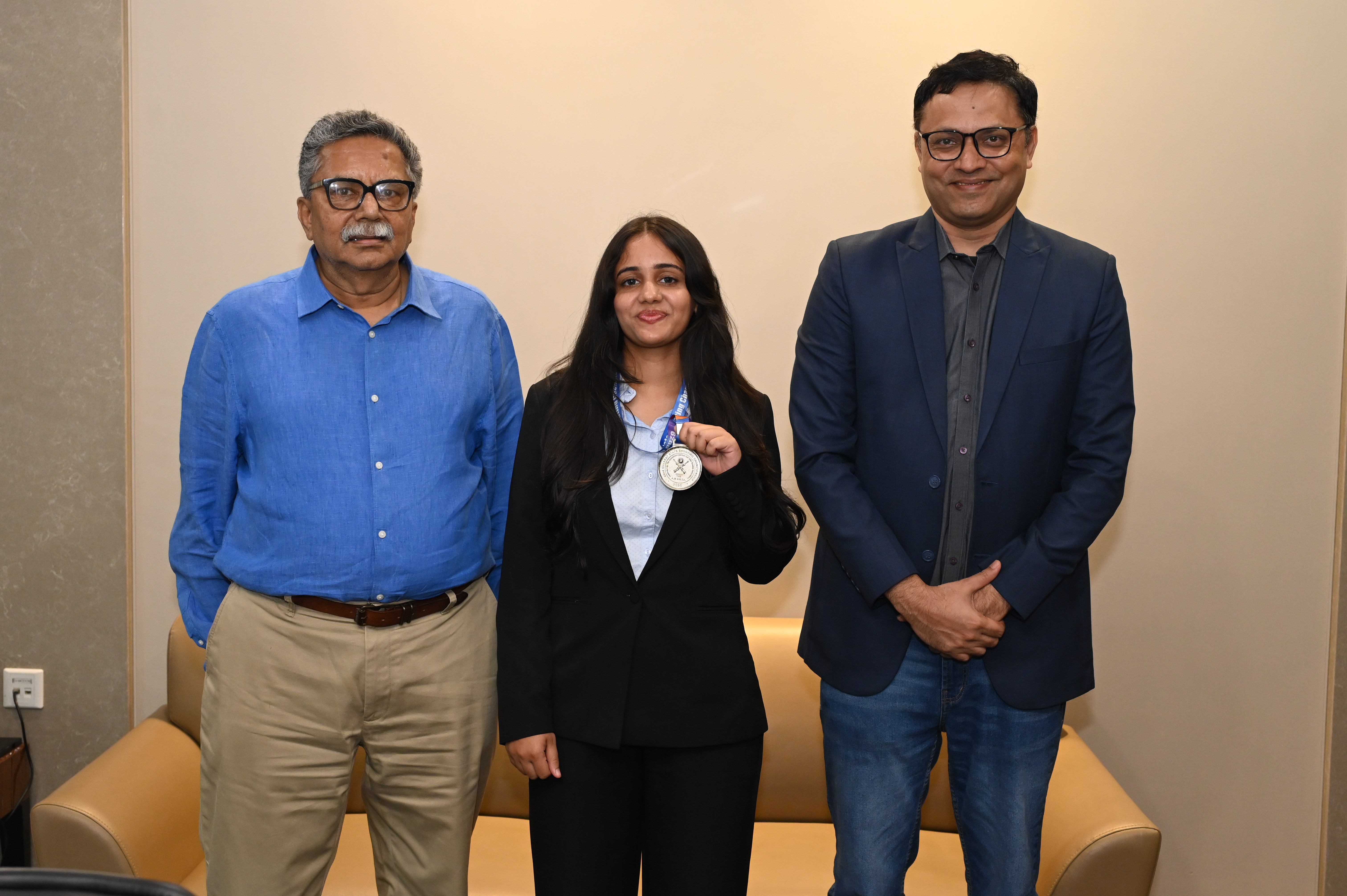 Story Idea | NMIMS Indore Student Wins Two Silver Medals at Shooting Championships