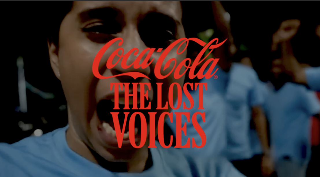 Coca-Cola celebrates football's most passionate fans by turning their lost voices into the voice of their football world cup campaign