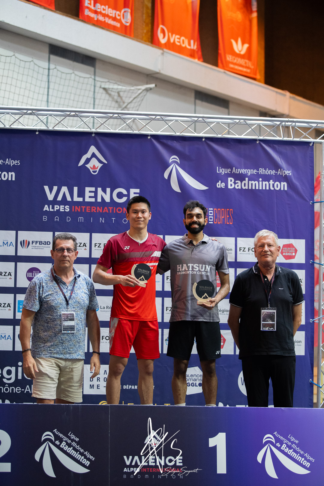 Rithvik Sanjeev from Hatsun Badminton Centre Clinches Gold in Men's Singles at the Valence Alpes International Challenge 2026 in France