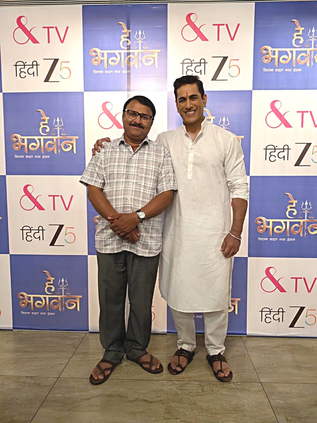 &TV’s Hey Bhagwaan – Kitna Badal Gaya Insaan! Shoots in Ujjain; Tarun Khanna, Jayshankar Tripathi Share Spiritual Experience