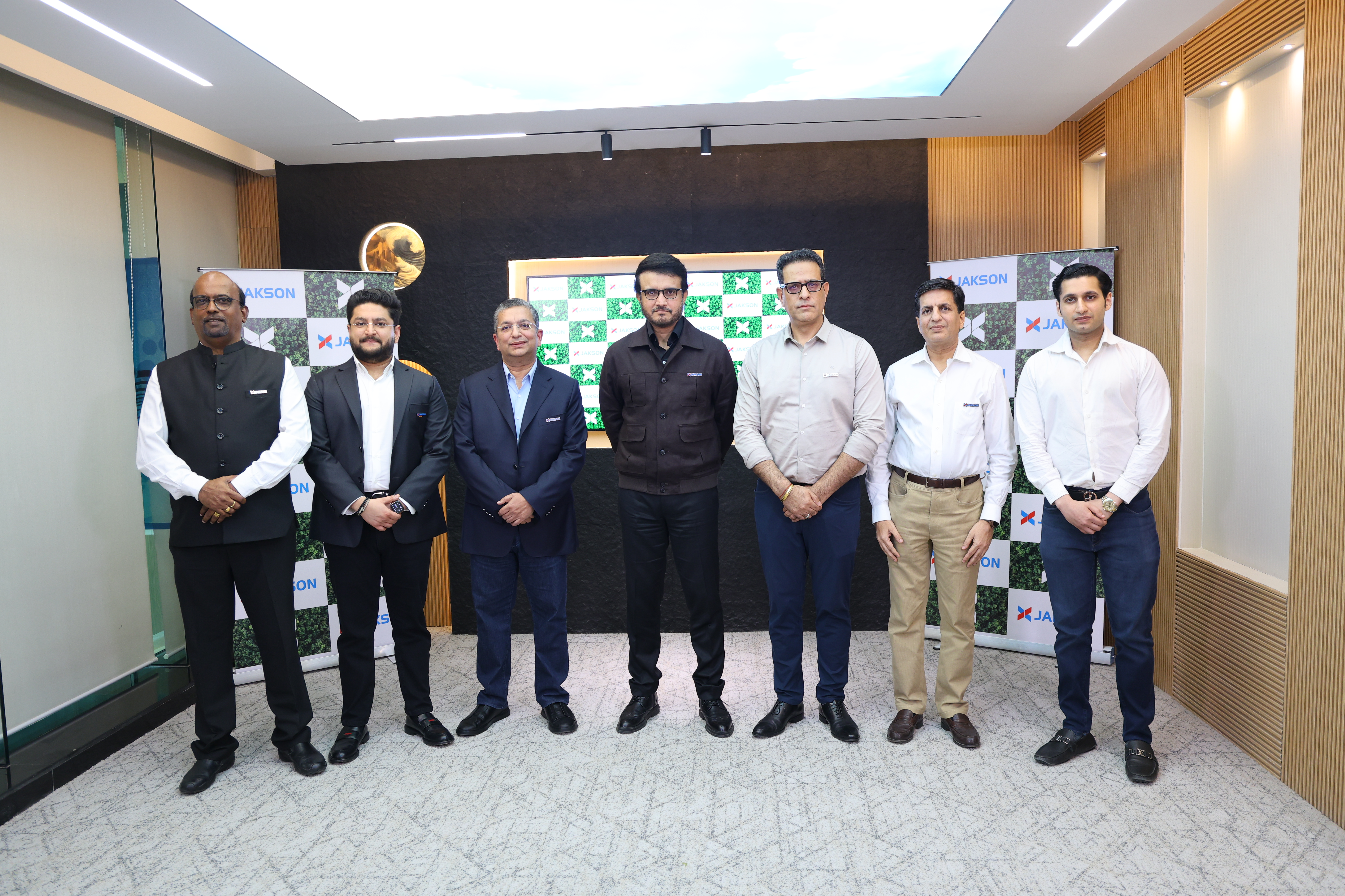 JAKSON Group Partners with Sourav Ganguly to Champion a Sustainable Future