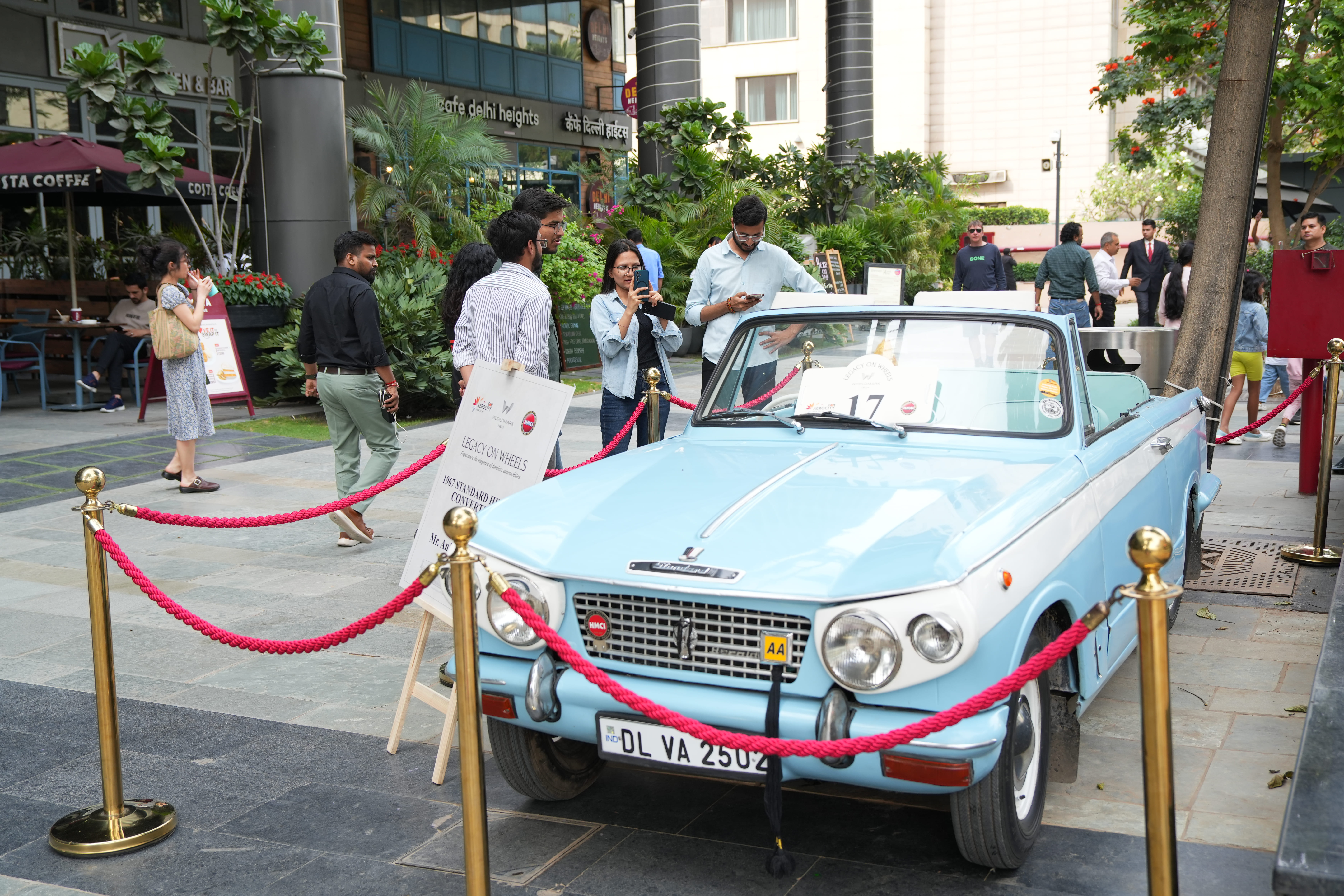 Worldmark, Aerocity by Brookfield Properties hosts a spectacular Vintage Car Rally & Display, celebrating timeless motoring heritage
