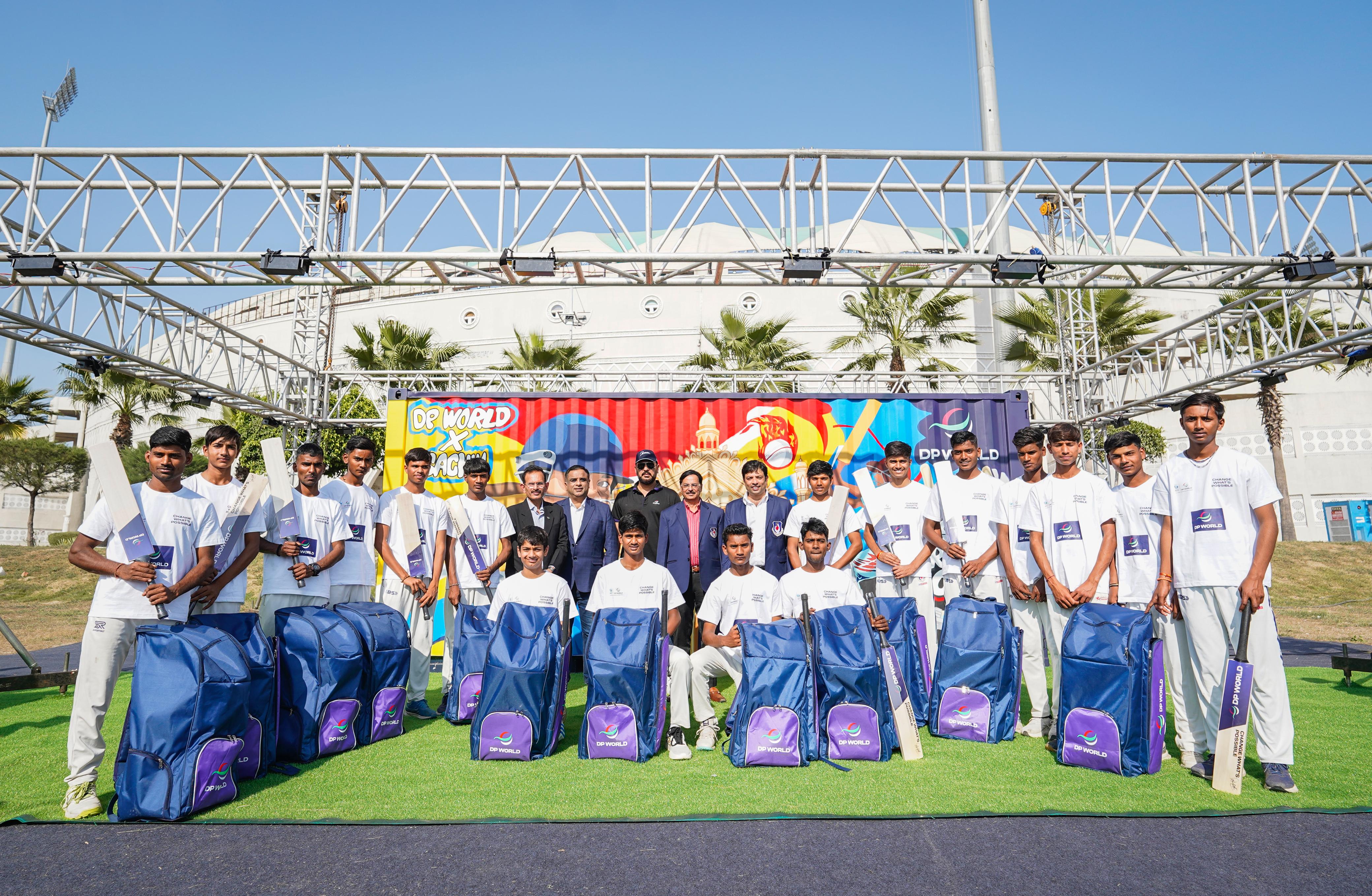 DP World Delivers Pavilion and Kits to Young Cricketers in Uttar Pradesh