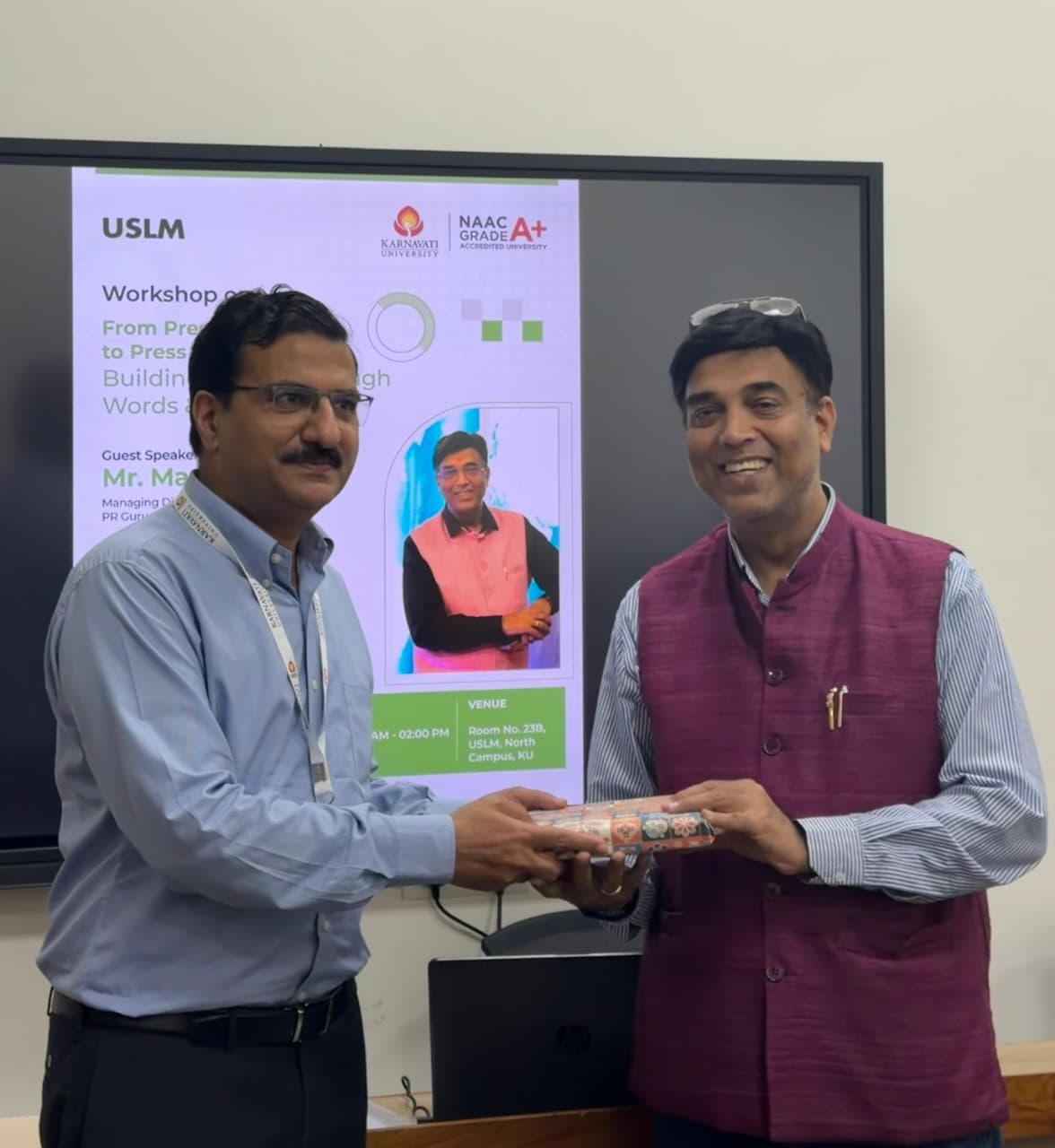 Copywriting is Strategy, Not Just Skill: Manoj Sharma&rsquo;s Lecture at Unitedworld Institute of Communication & Advertising, Karnavati University, Highlights Industry Shift