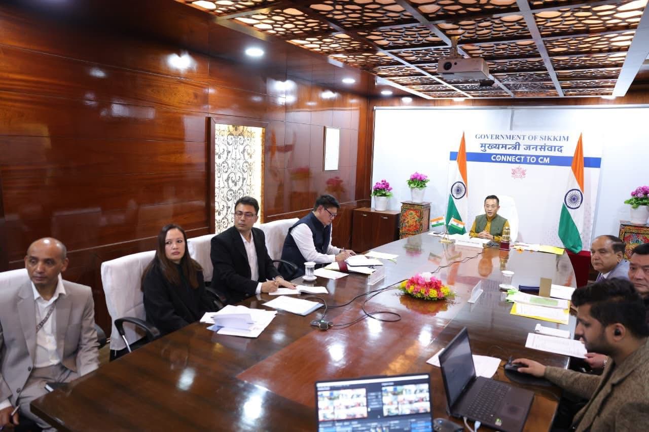 Chief Minister Chairs &lsquo;Mukhyamantri Jan Sambadh Programme&rsquo; Under Connect to CM Initiative