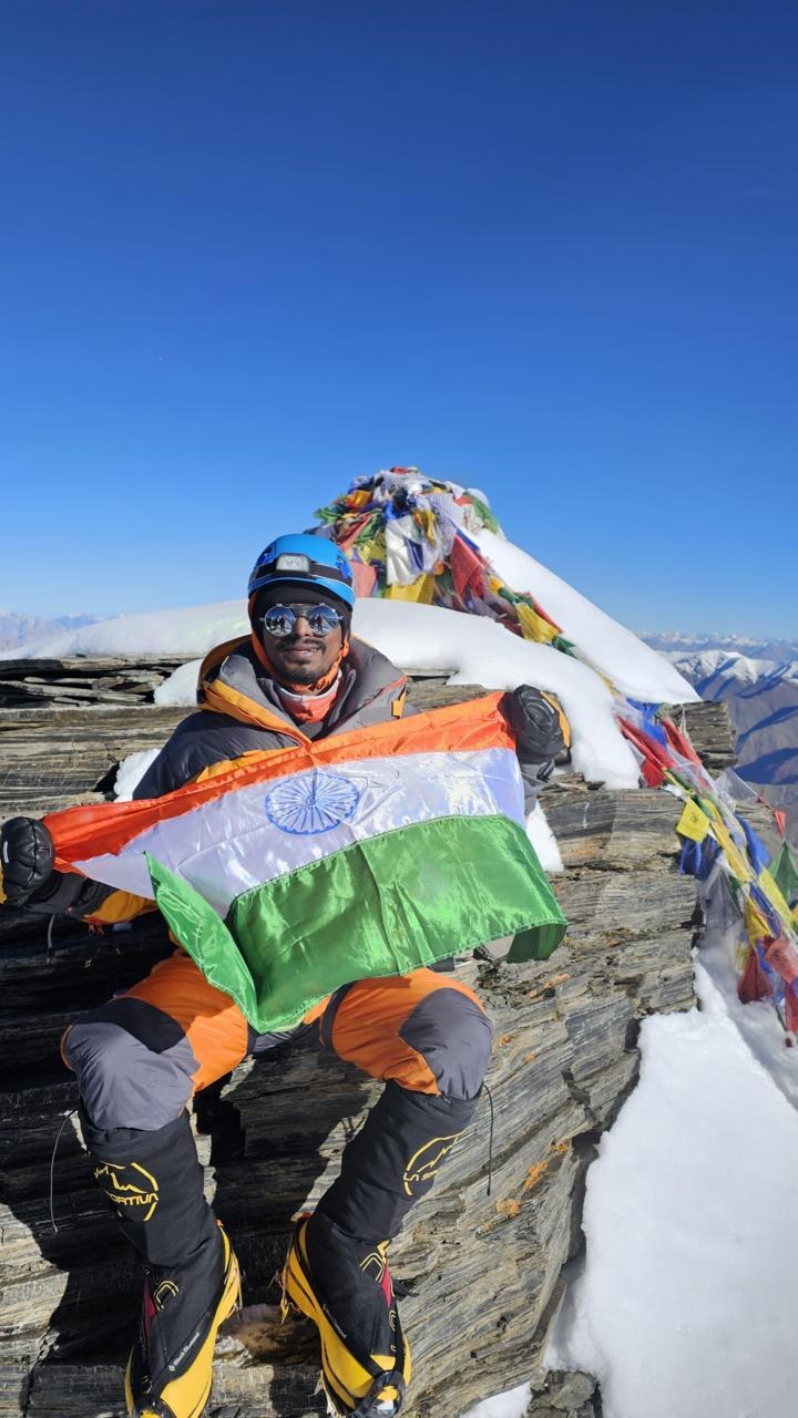 Telangana’s Tulasi Reddy Palpunoori Conquers Mount Everest