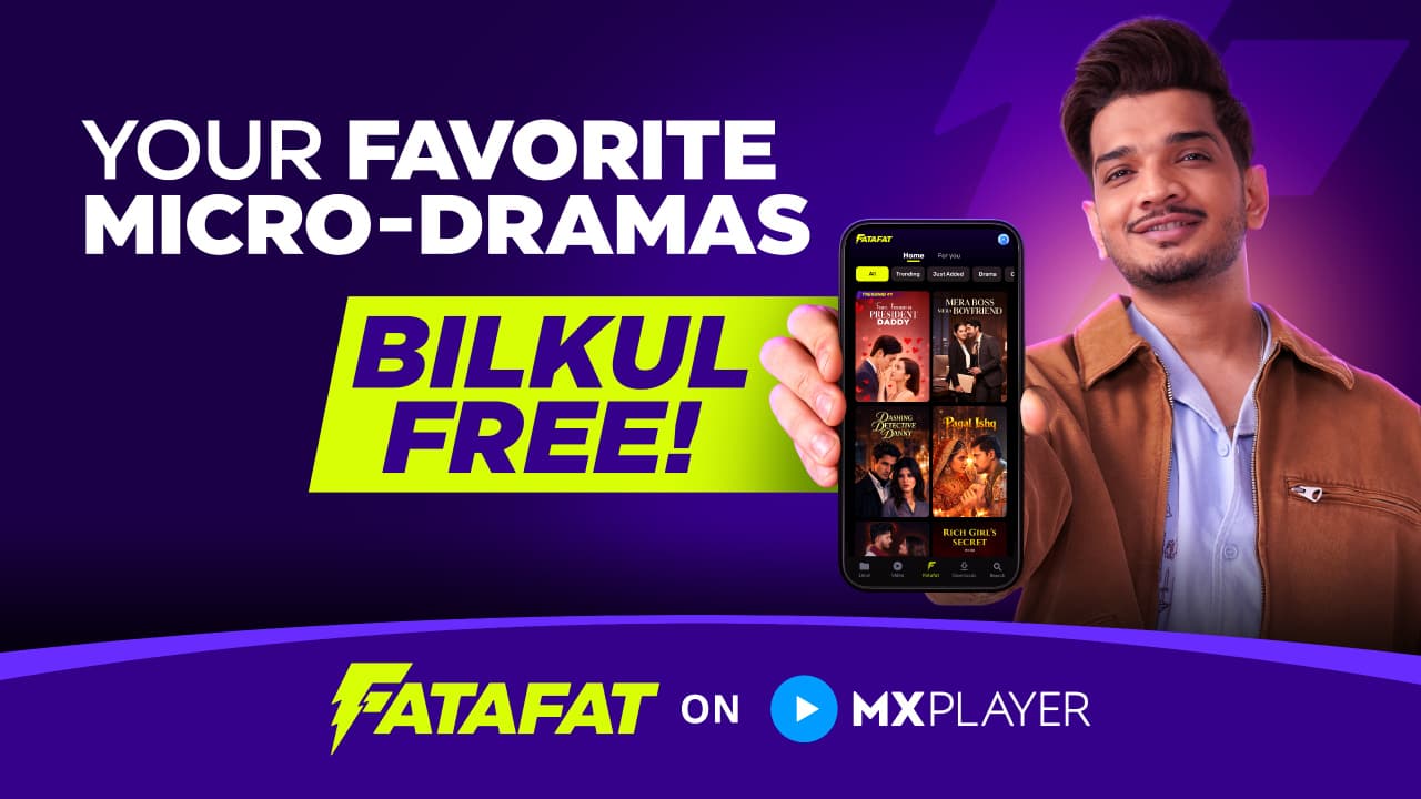 Amazon MX Player introduces &lsquo;Fatafat&rsquo;, bringing micro-dramas to India for free