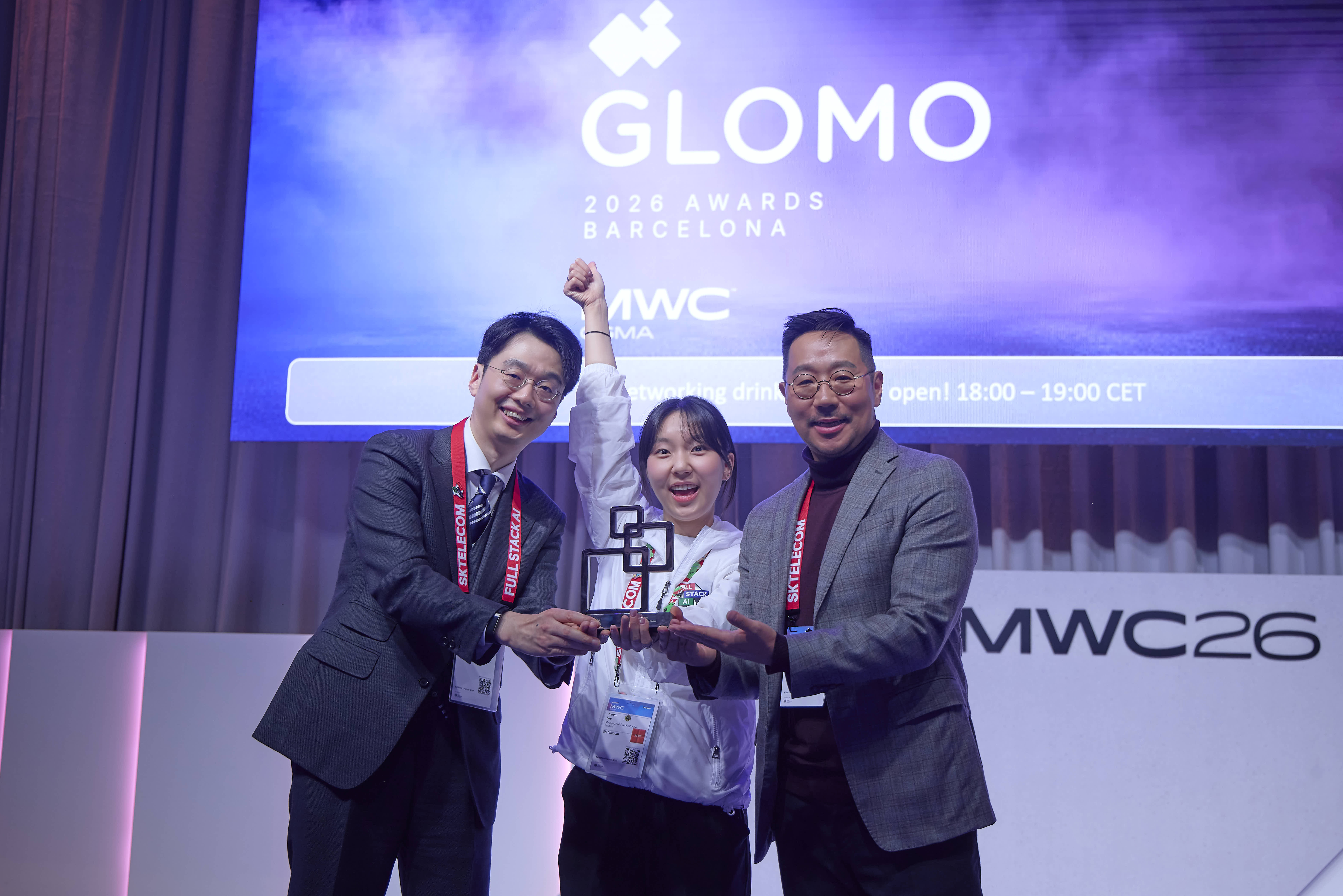 SK Telecom Wins GLOMO Award at MWC 2026 for GPU Cluster &lsquo;Haein&rsquo;