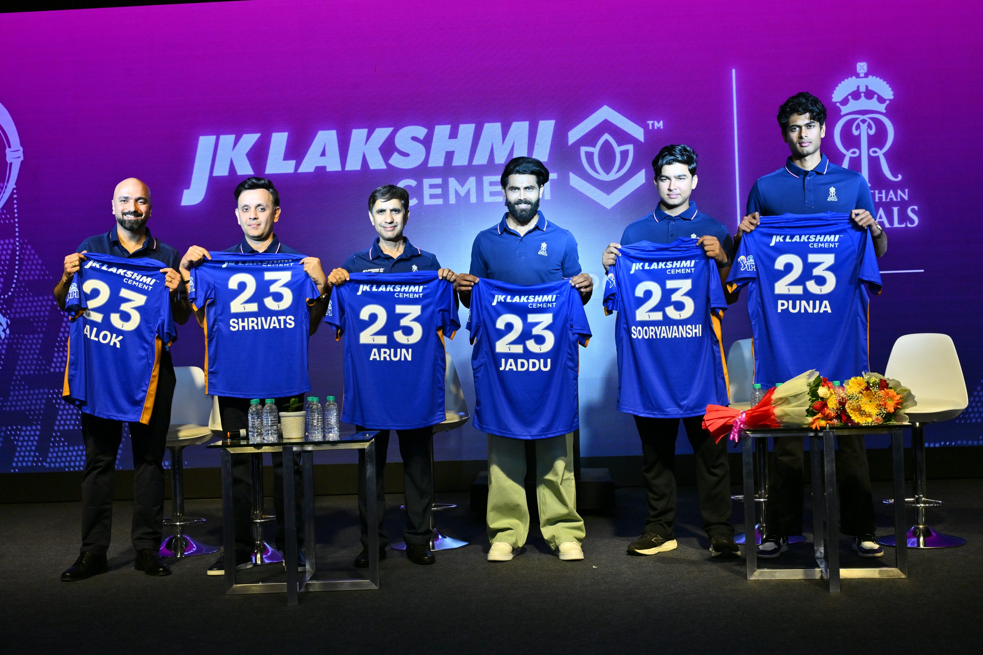 JK Lakshmi Cement becomes the principal sponsor for the Rajasthan Royals in 2026 Cricket League season
