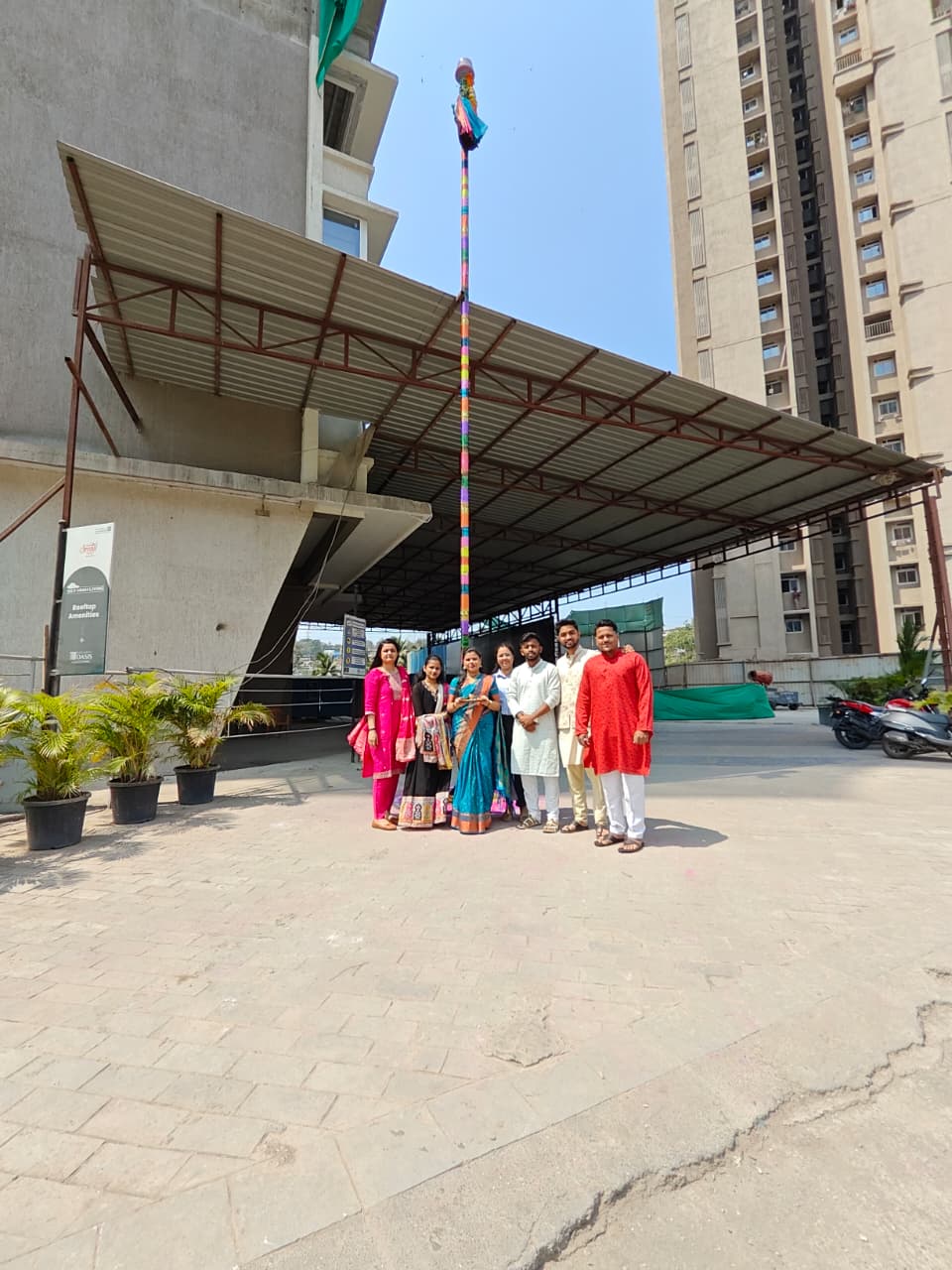 35 years of Srishti Group and the tallest Gudi of Bhandup