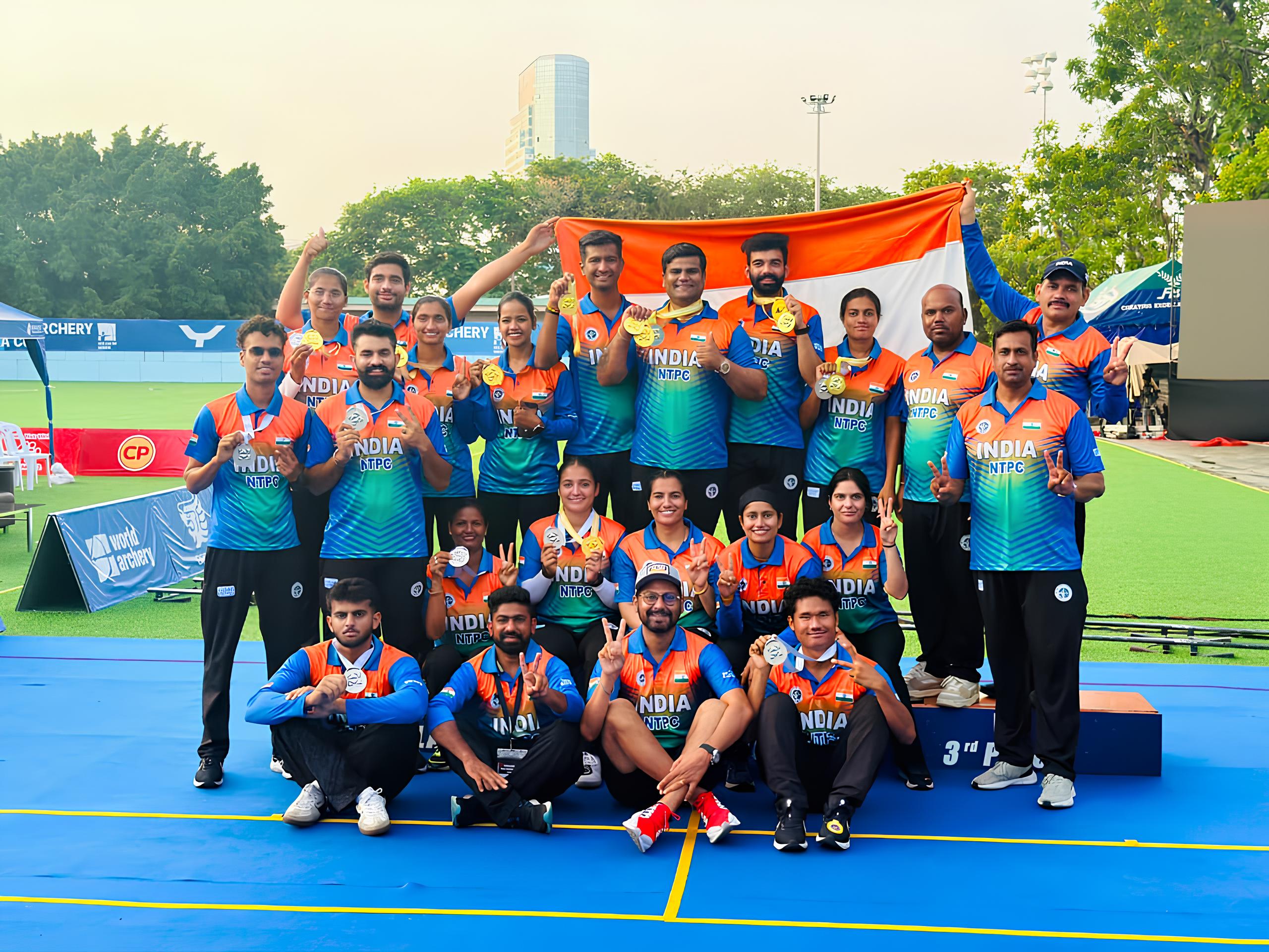 India Shines on Continental Stage with 10 Medals at Archery Asia Cup &ndash; World Ranking Tournament