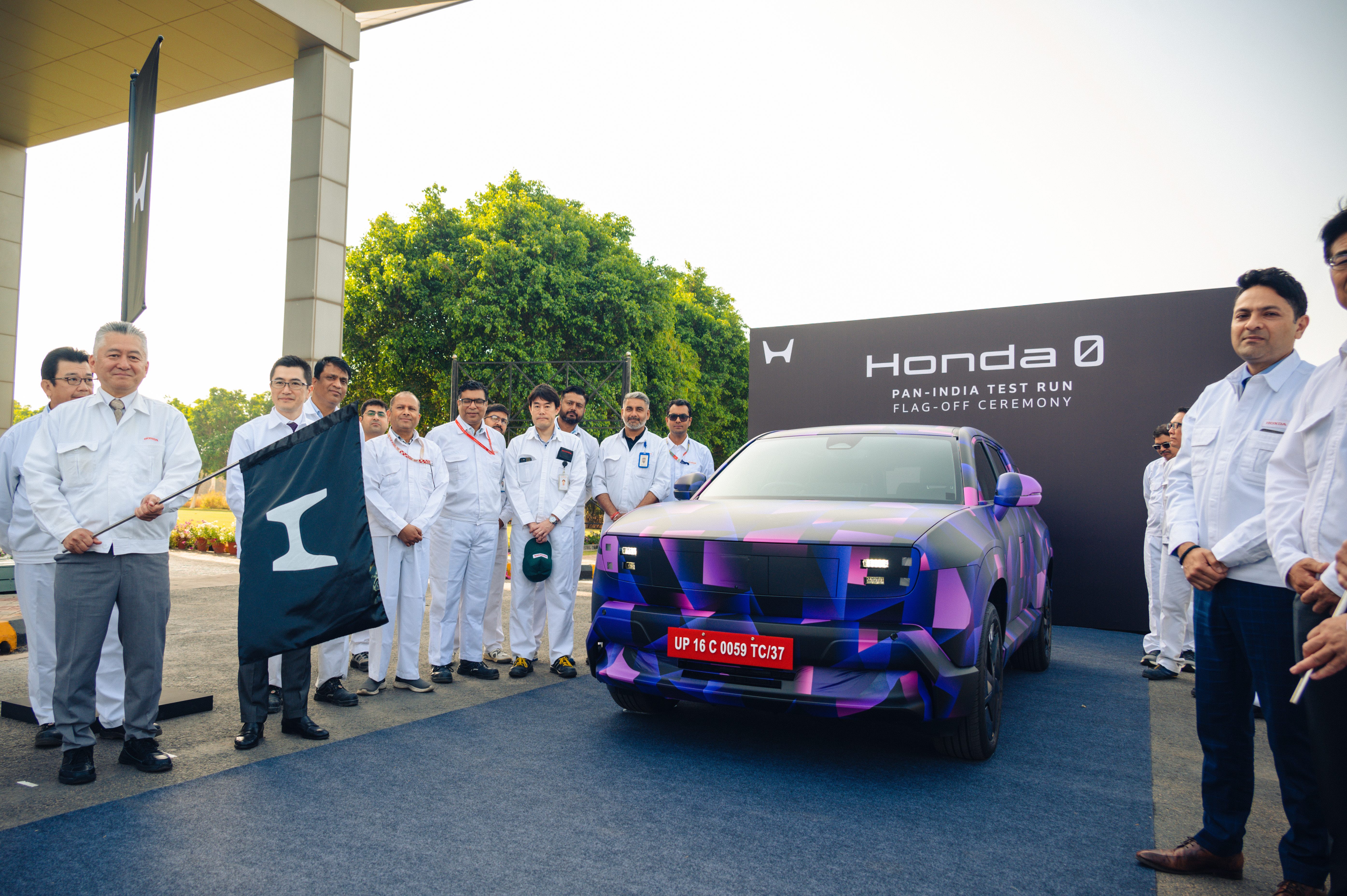 Honda Cars India Flags Off Pan-India Test Run for Its First Upcoming Electric SUV