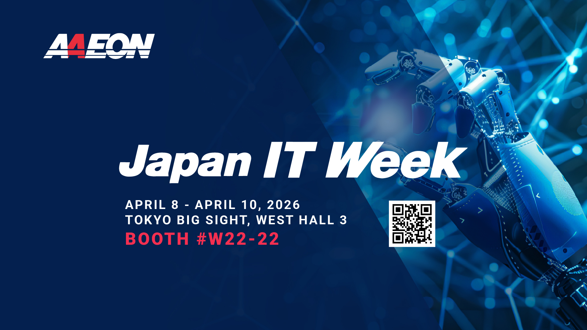 AAEON Bring Live Demos, New Products, and More to Japan IT Week at Embedded, Edge & IoT Development Expo Tokyo
