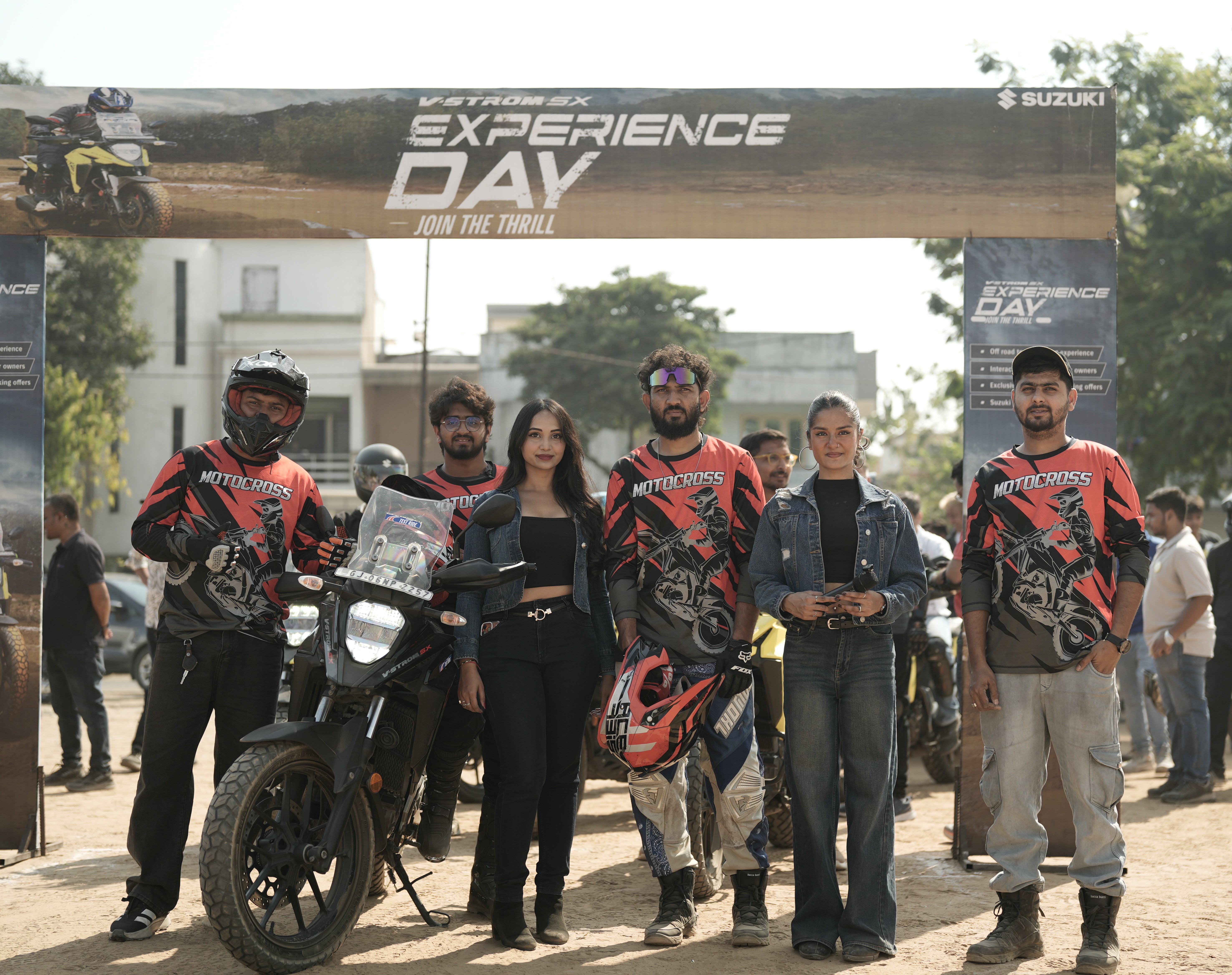 Suzuki Motorcycle India Hosts V-Strom SX Experience Day in Vadodara
