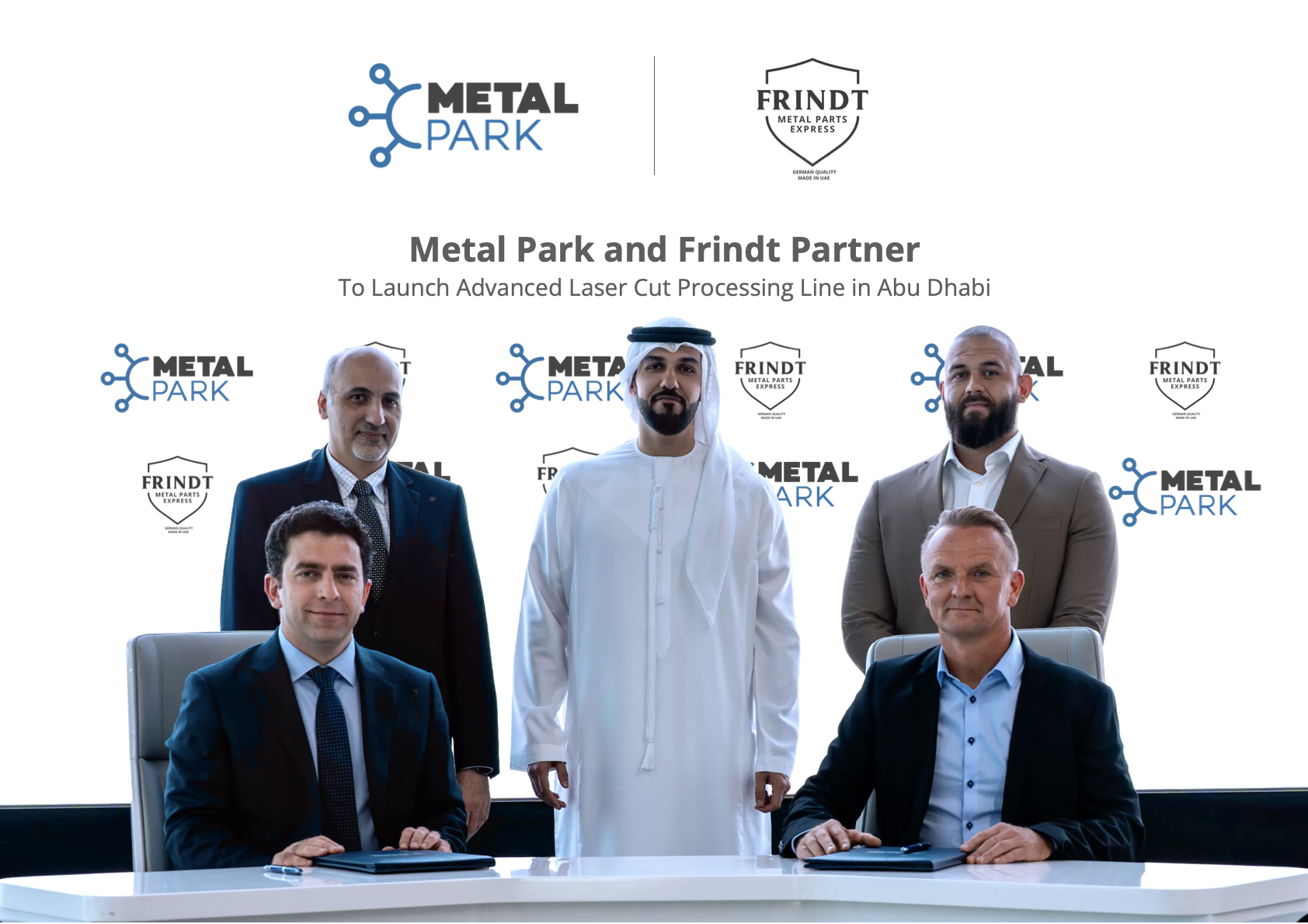Metal Park Partners with Frindt to Launch Digital Laser Cutting Services in UAE and Digitise Steel Procurement