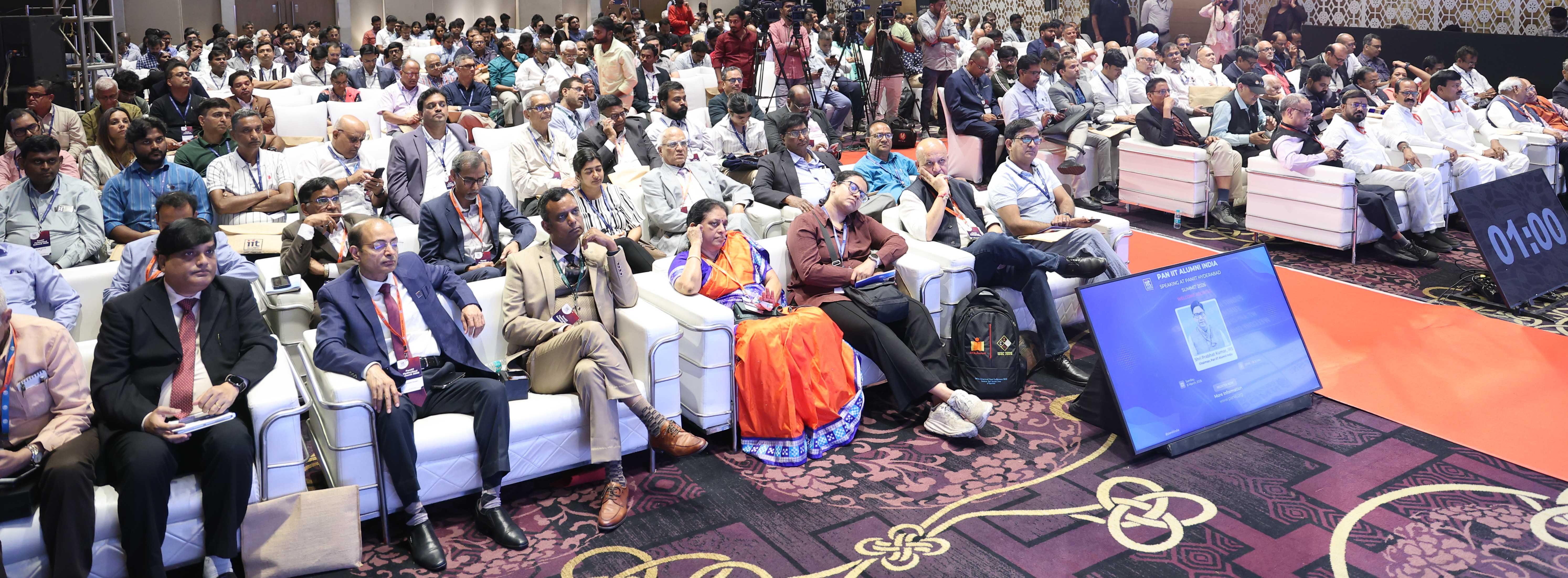 PanIIT Hyderabad Summit 2026 brings together national leaders in technology, governance and industry; more than 500 participate