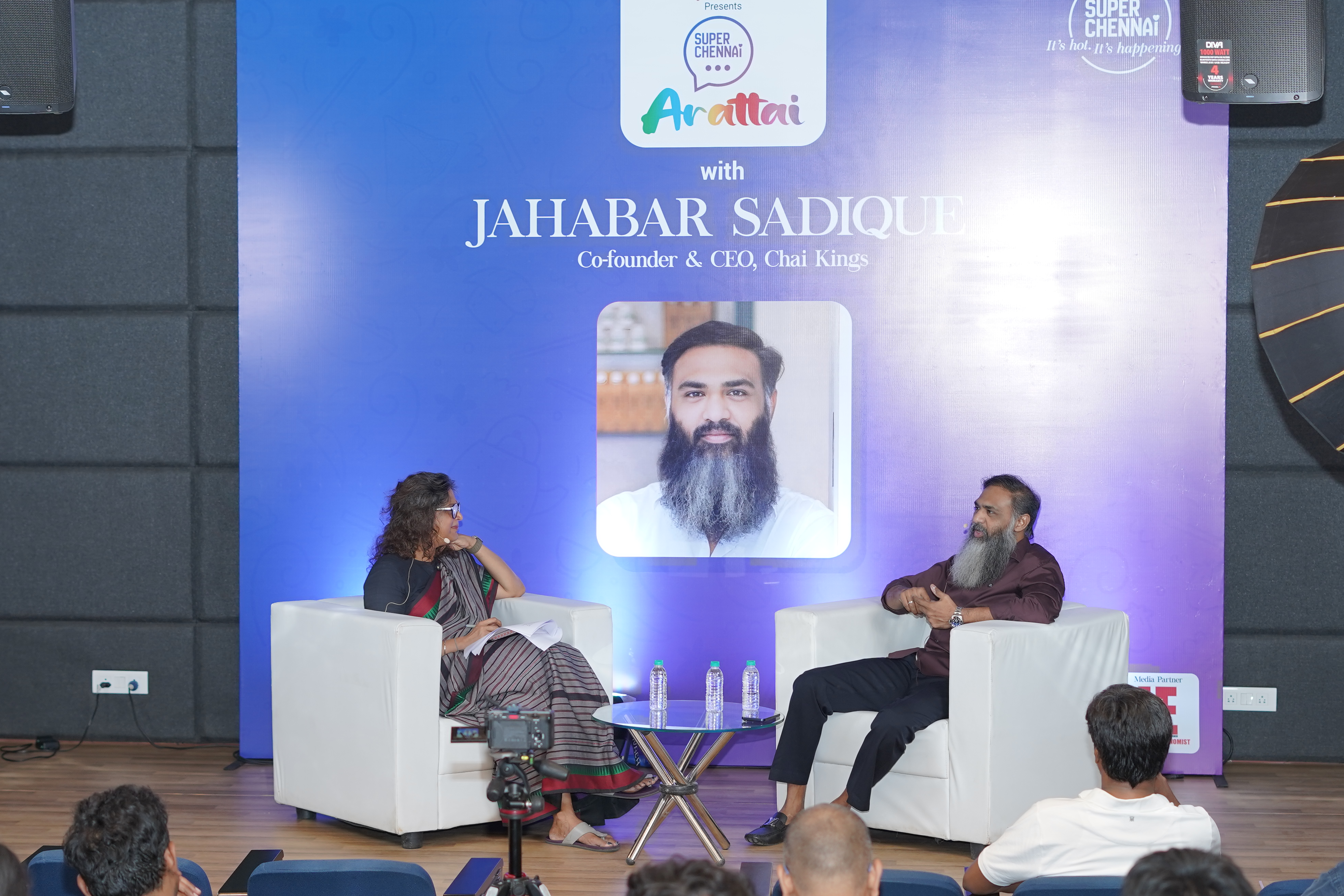 More Than Just Tea: Jahabar Sadique Talks Business, Culture and Chennai at Super Chennai Arattai