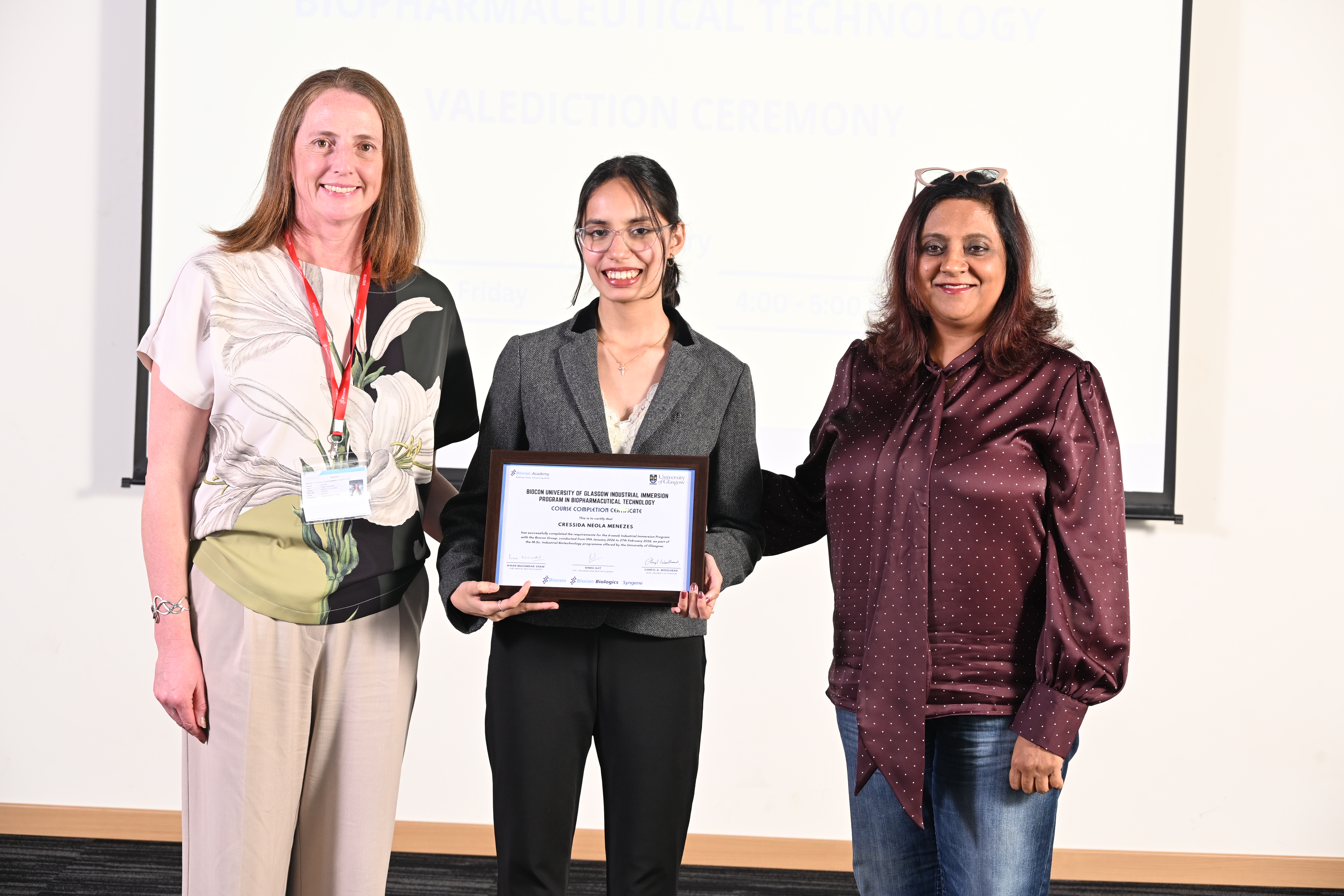 First Industry-Integrated MSc in Industrial Biotechnology Graduates in Bengaluru