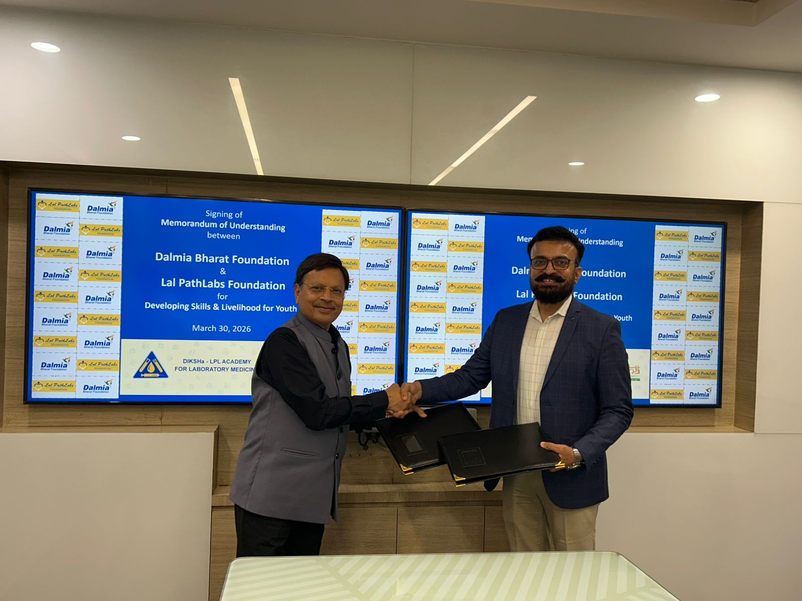 Dalmia Bharat Foundation and Lal Pathlabs Foundation Partner to Launch ‘DIKSHa – LPL Academy for Laboratory Medicine’