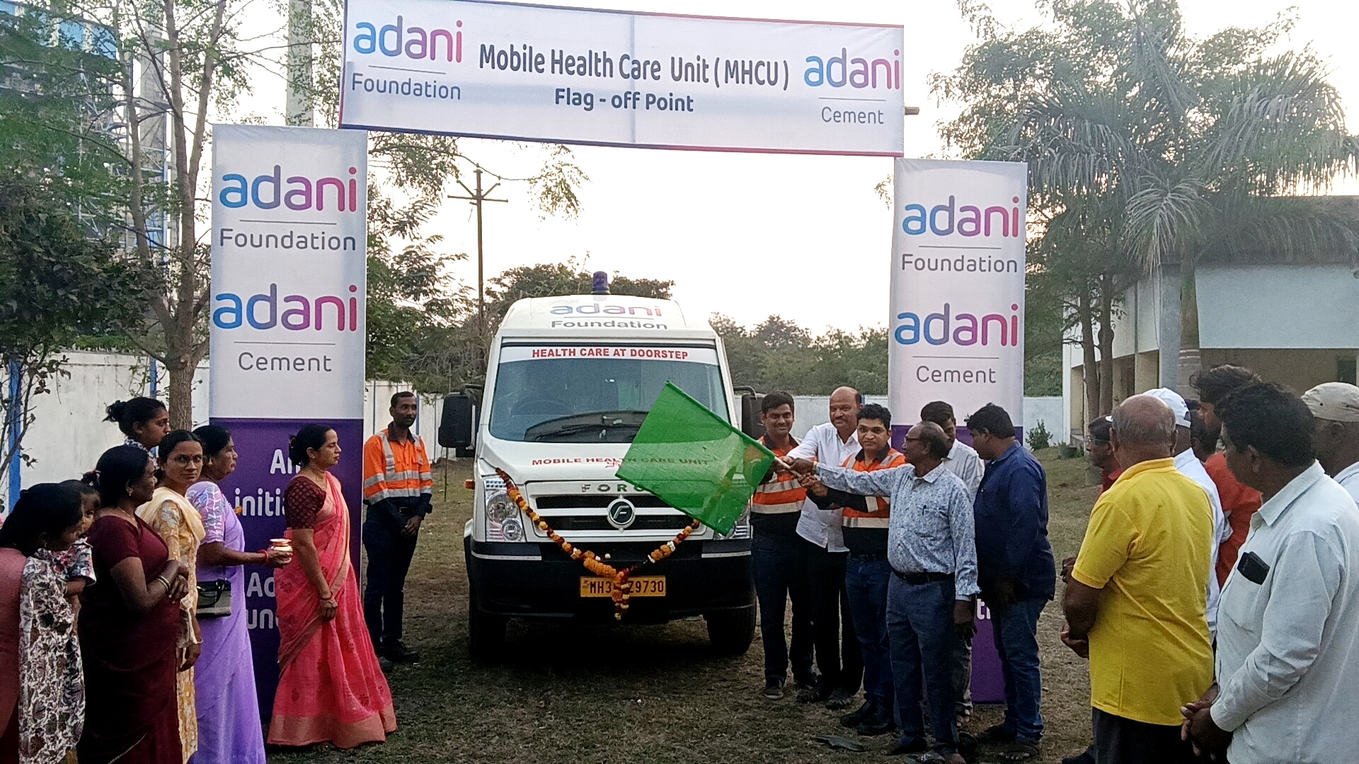 Adani Foundation at ACC Chanda Flags off Mobile Health Care Unit to Improve Rural Healthcare Access